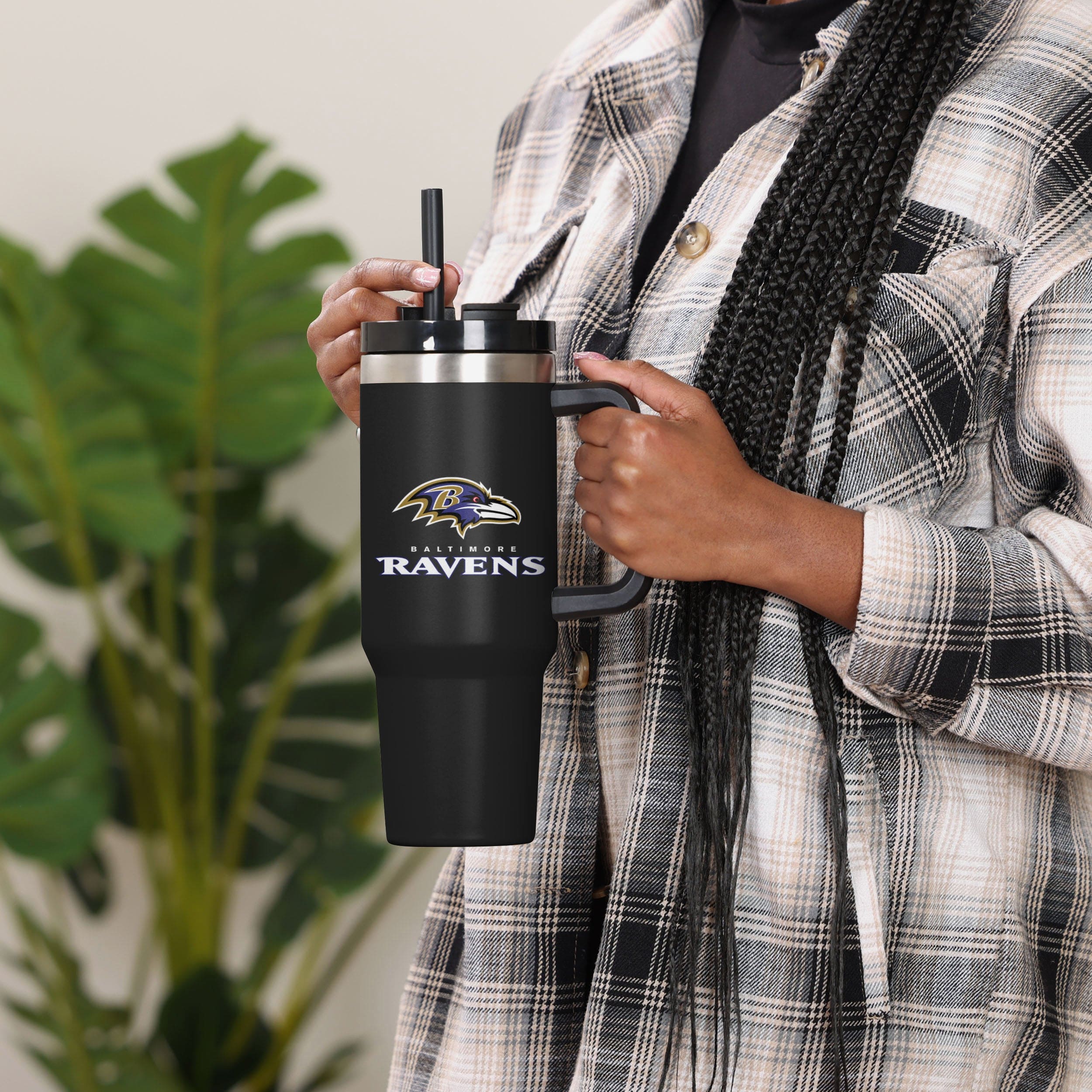 Baltimore Ravens 40 oz XL Tumbler - Image 4