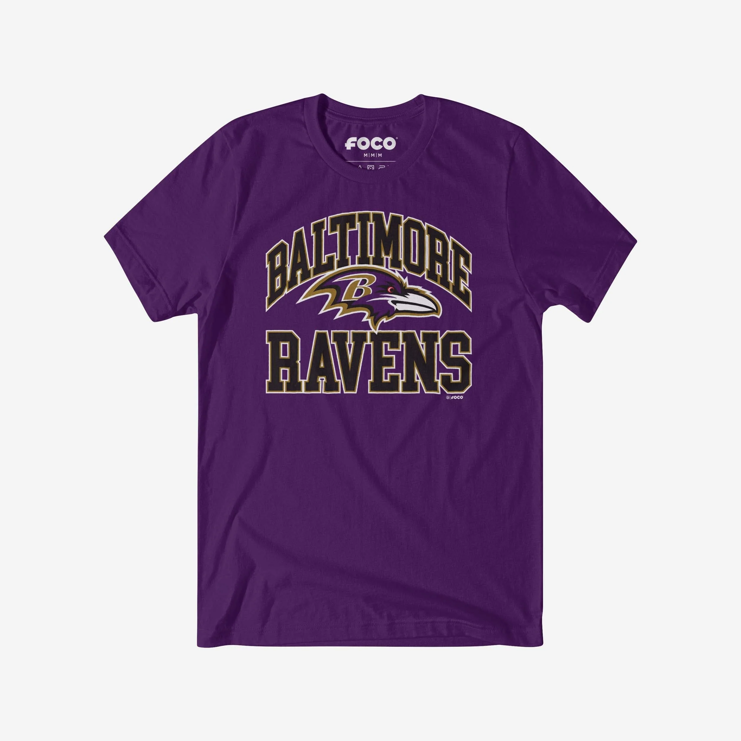 Baltimore Ravens Arched Wordmark T-Shirt
