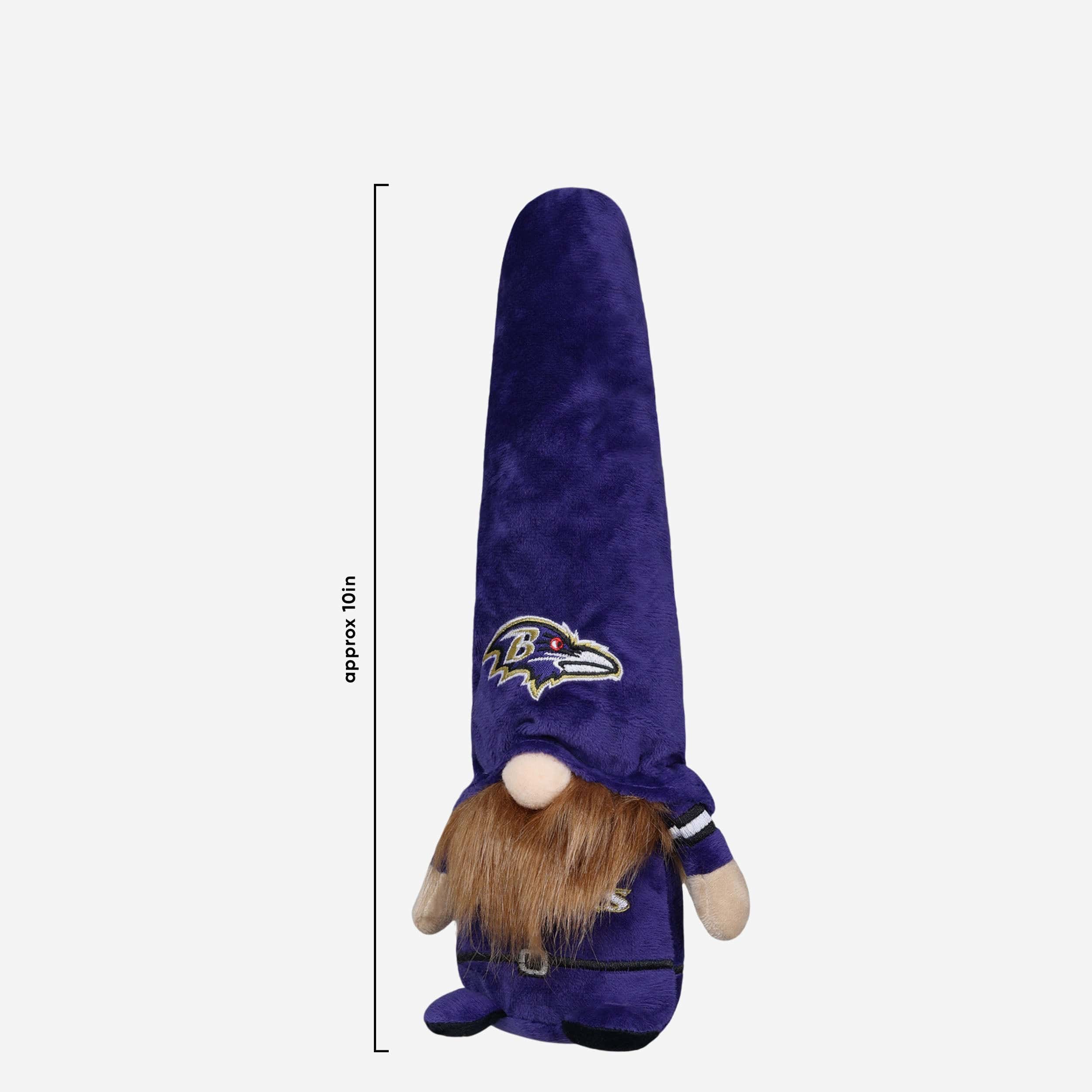 Baltimore Ravens Bearded Stocking Cap Plush Gnome - Image 2