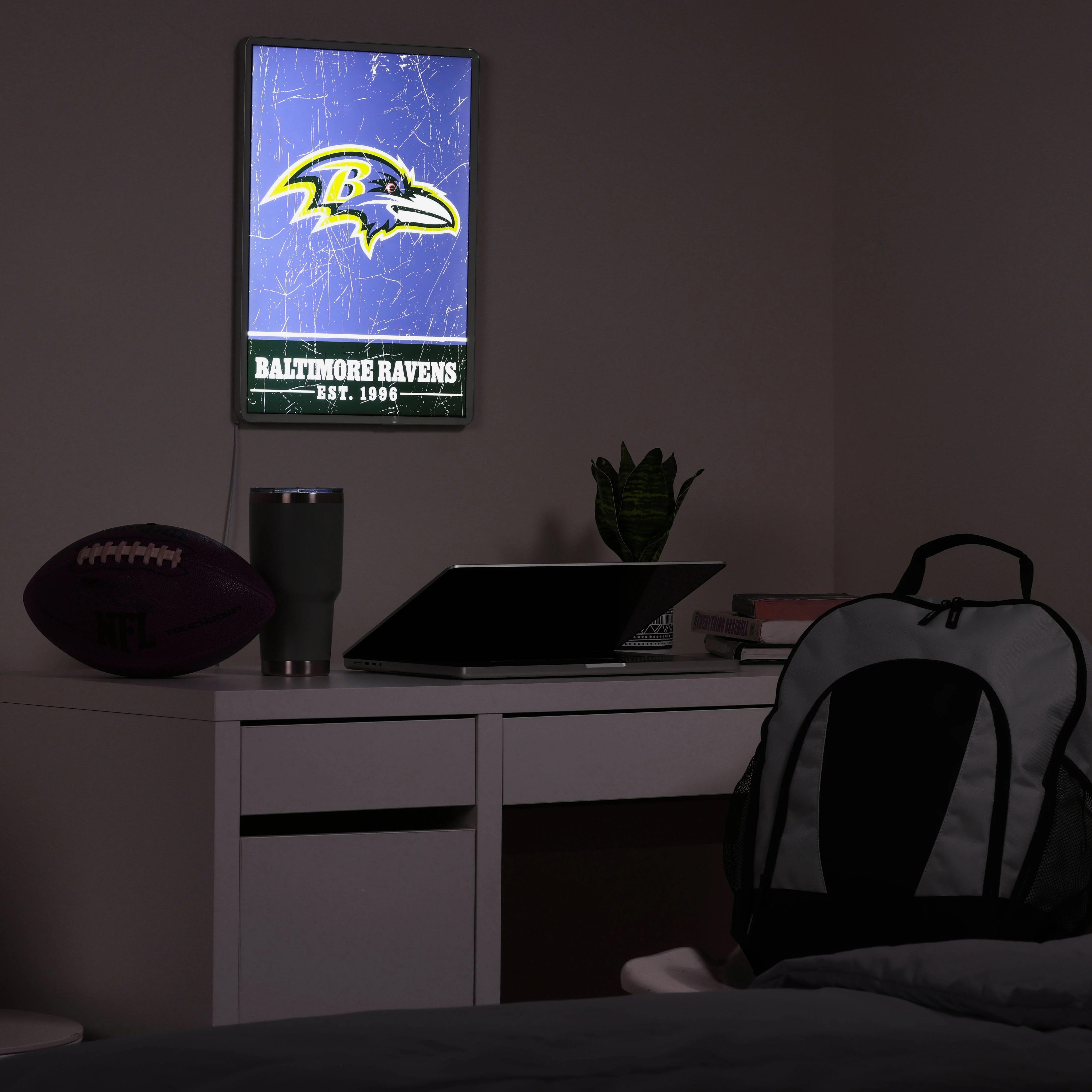Baltimore Ravens Big Logo Backlit Sign - Image 3