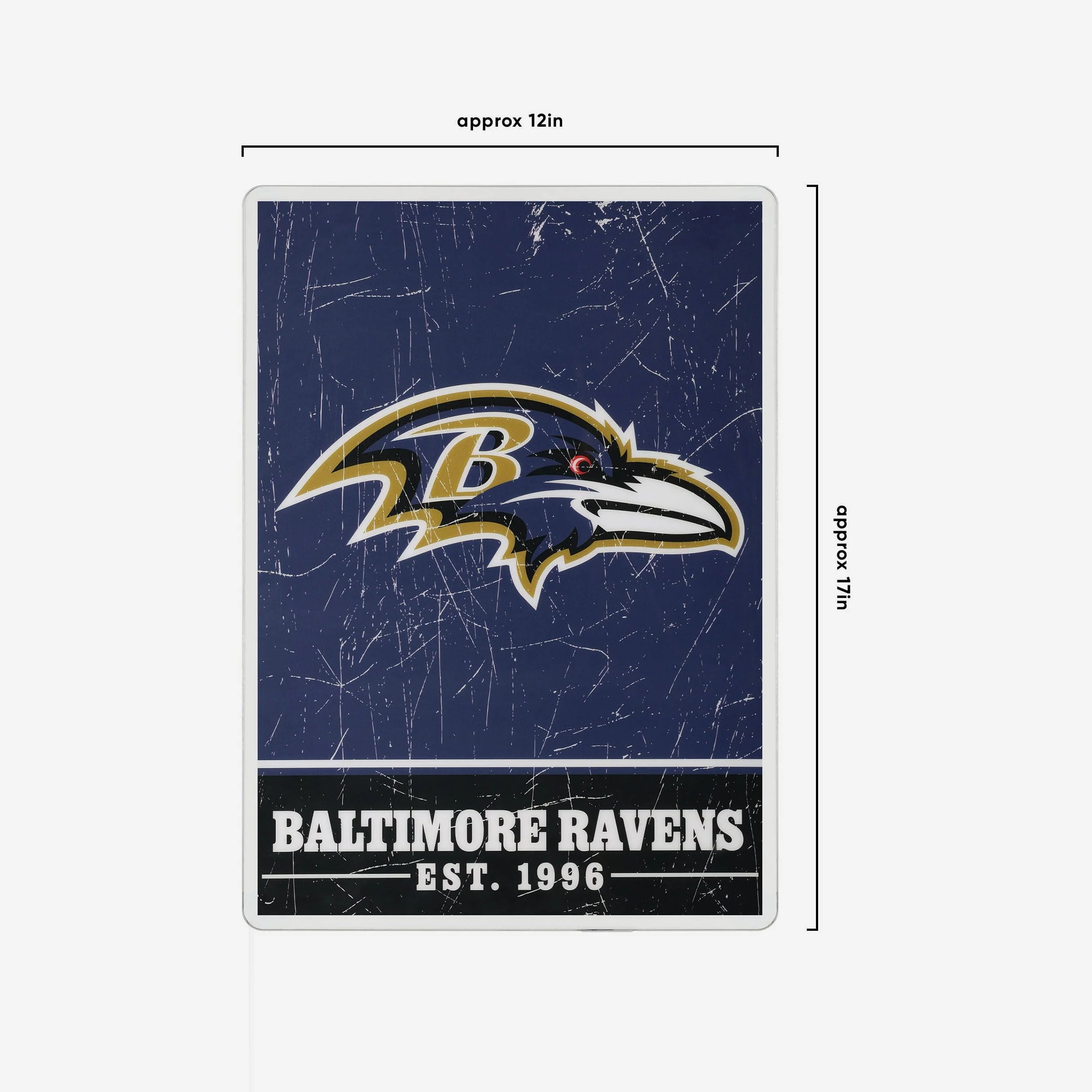 Baltimore Ravens Big Logo Backlit Sign - Image 4