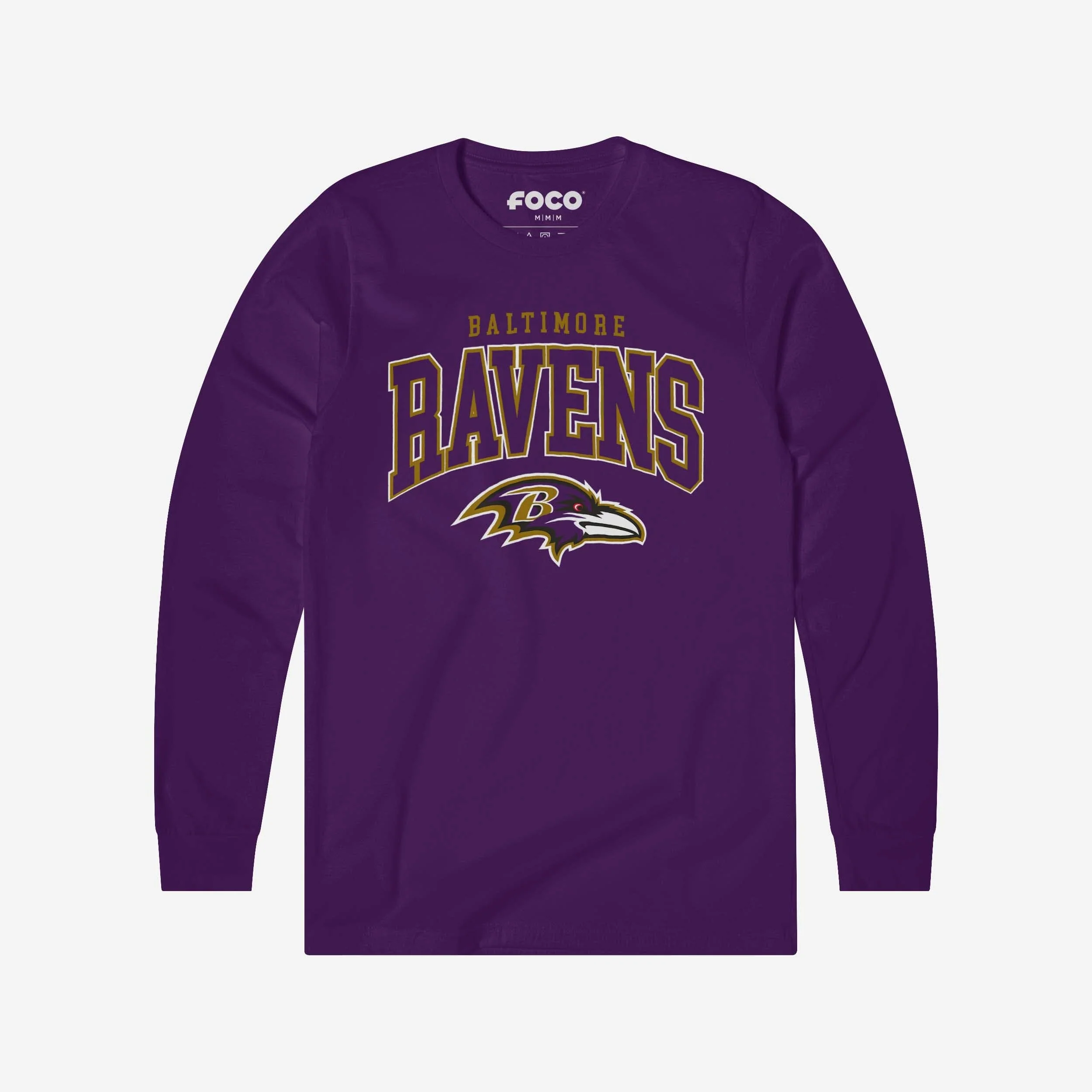 Baltimore Ravens Classic Logo Long Sleeve T-Shirt - Image 5