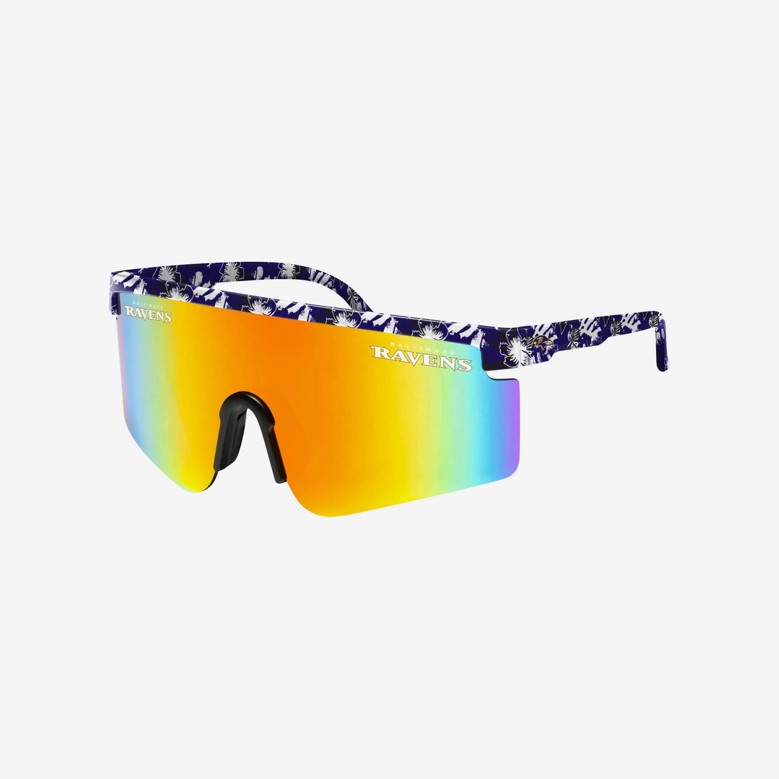 Baltimore Ravens Floral Large Frame Sunglasses