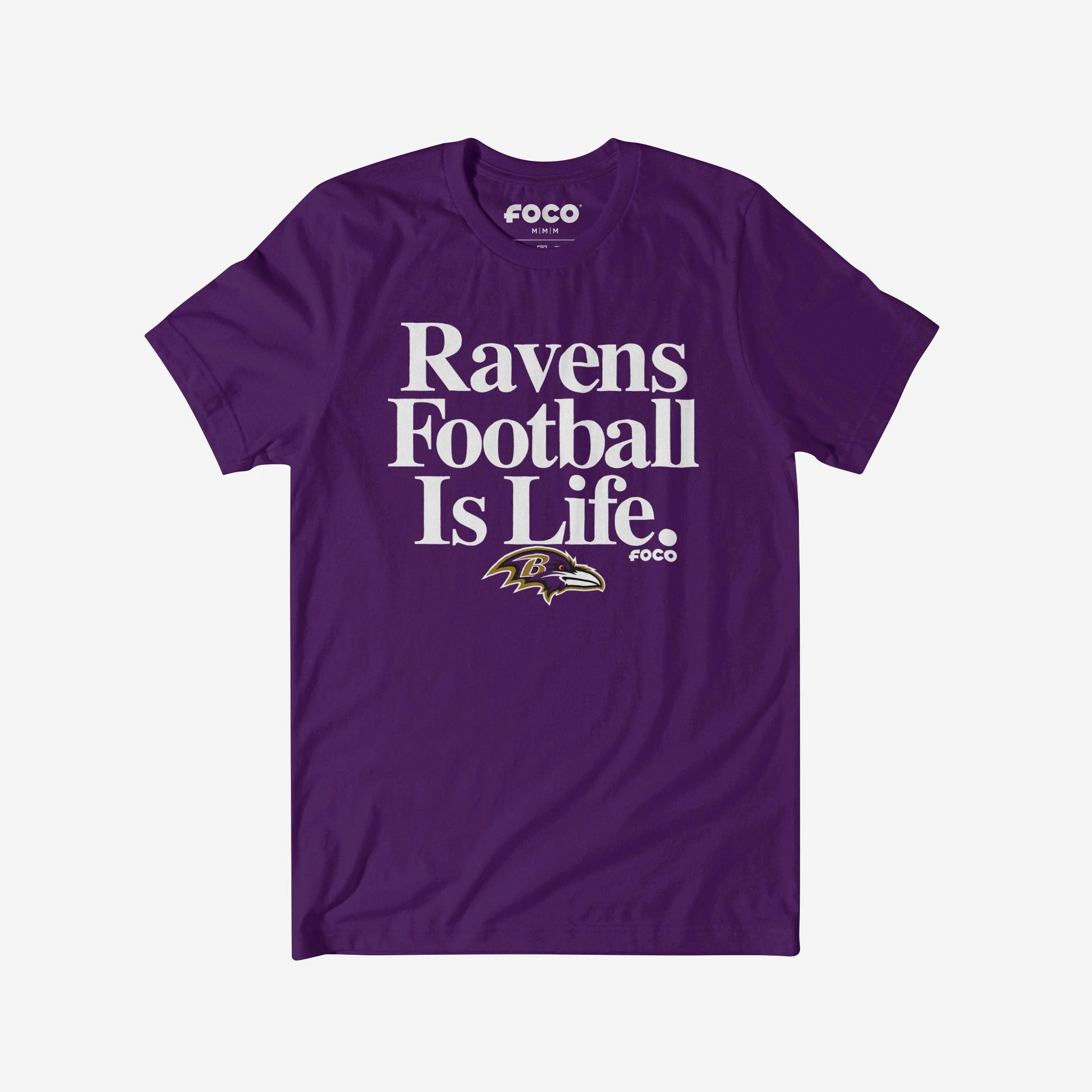 Baltimore Ravens Football is Life T-Shirt