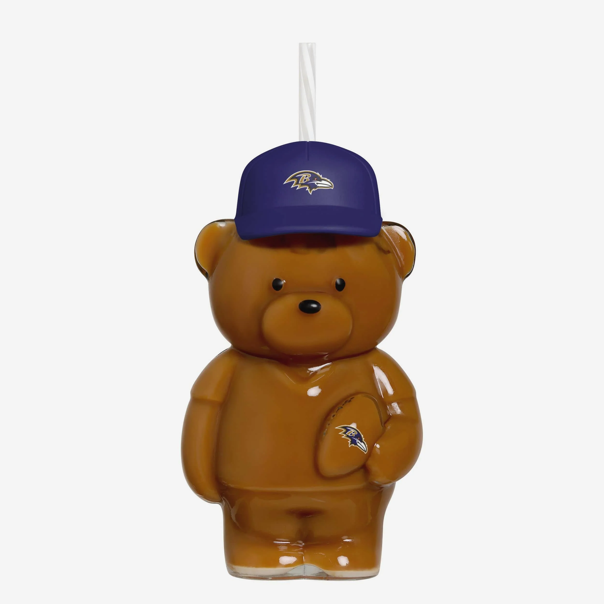 Baltimore Ravens Glass Bear Tumbler - Image 2