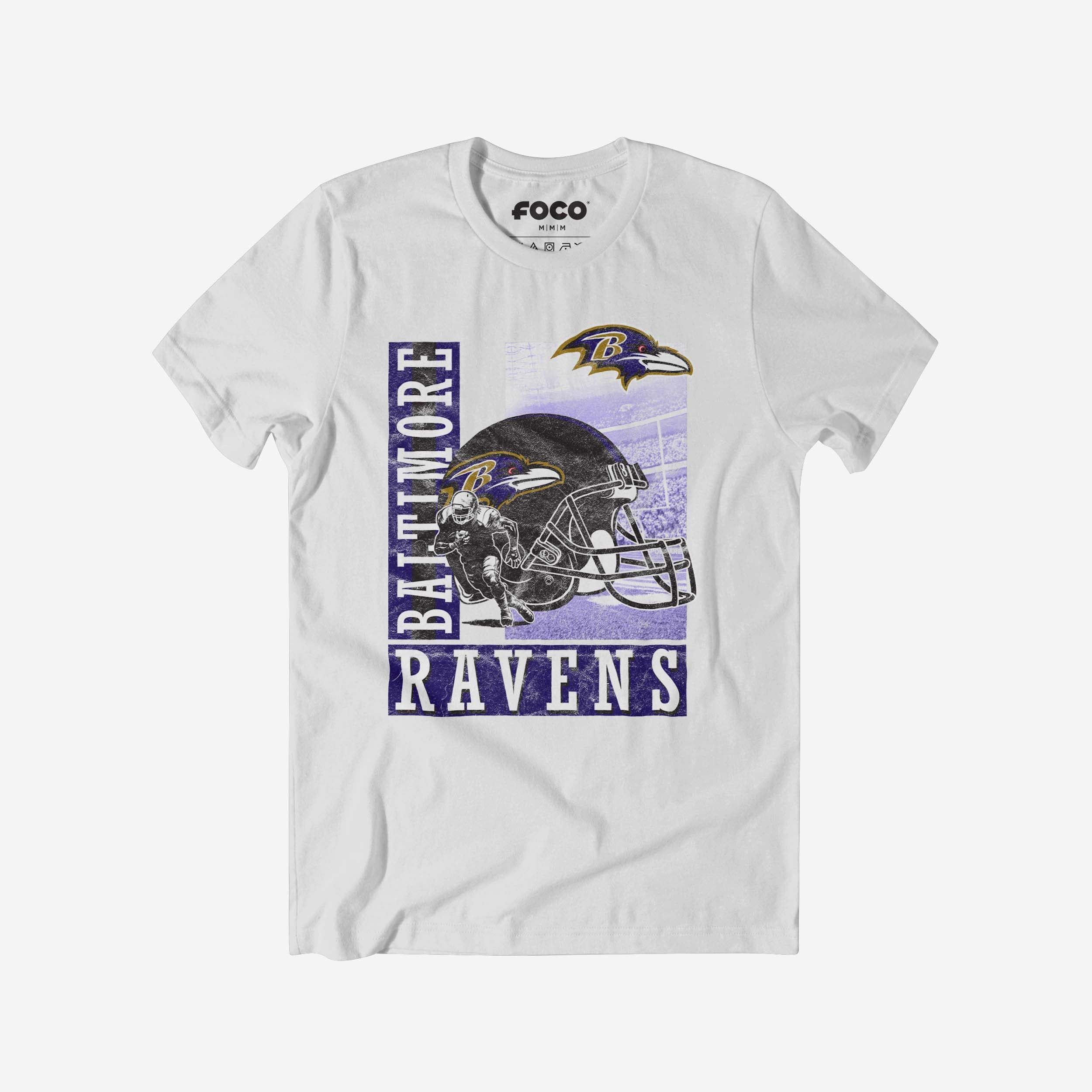 Baltimore Ravens Helmet Dash T-Shirt