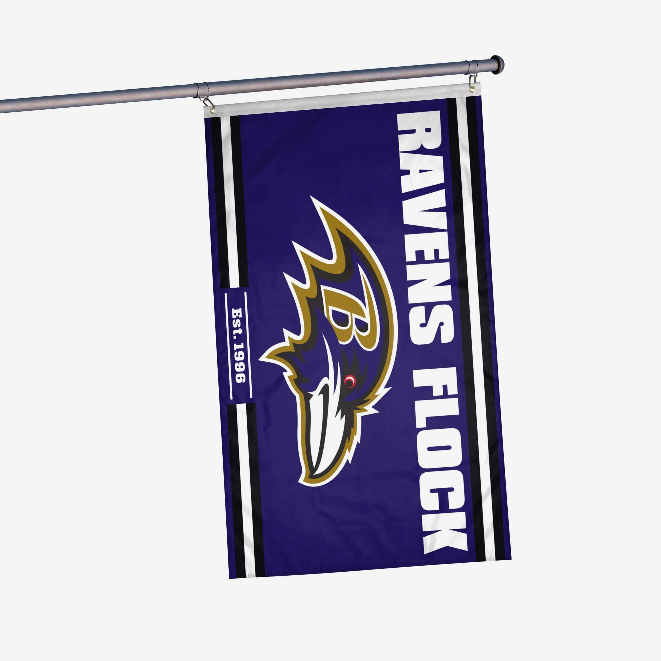 Baltimore Ravens Horizontal Slogan Flag