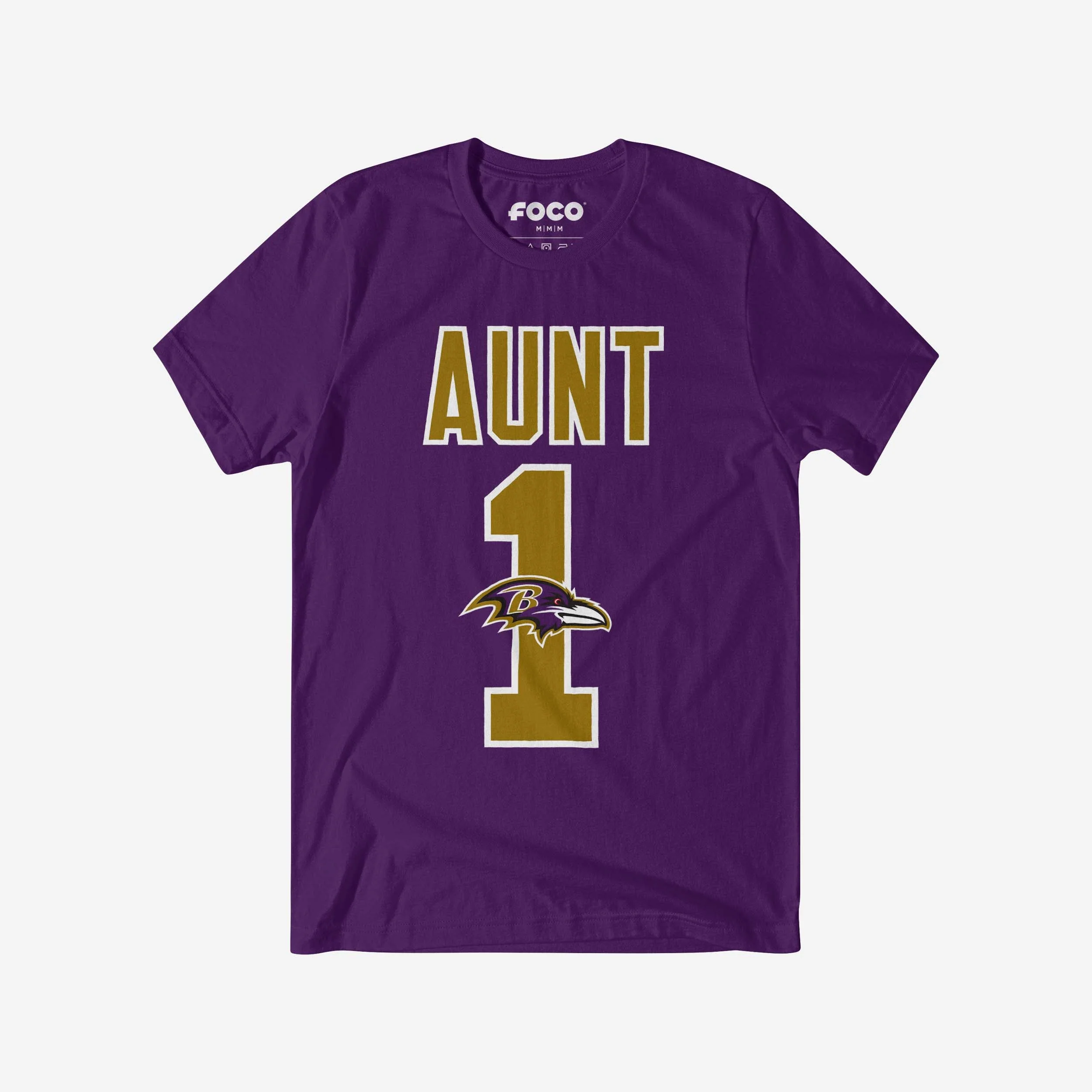 Baltimore Ravens Number 1 Aunt T-Shirt