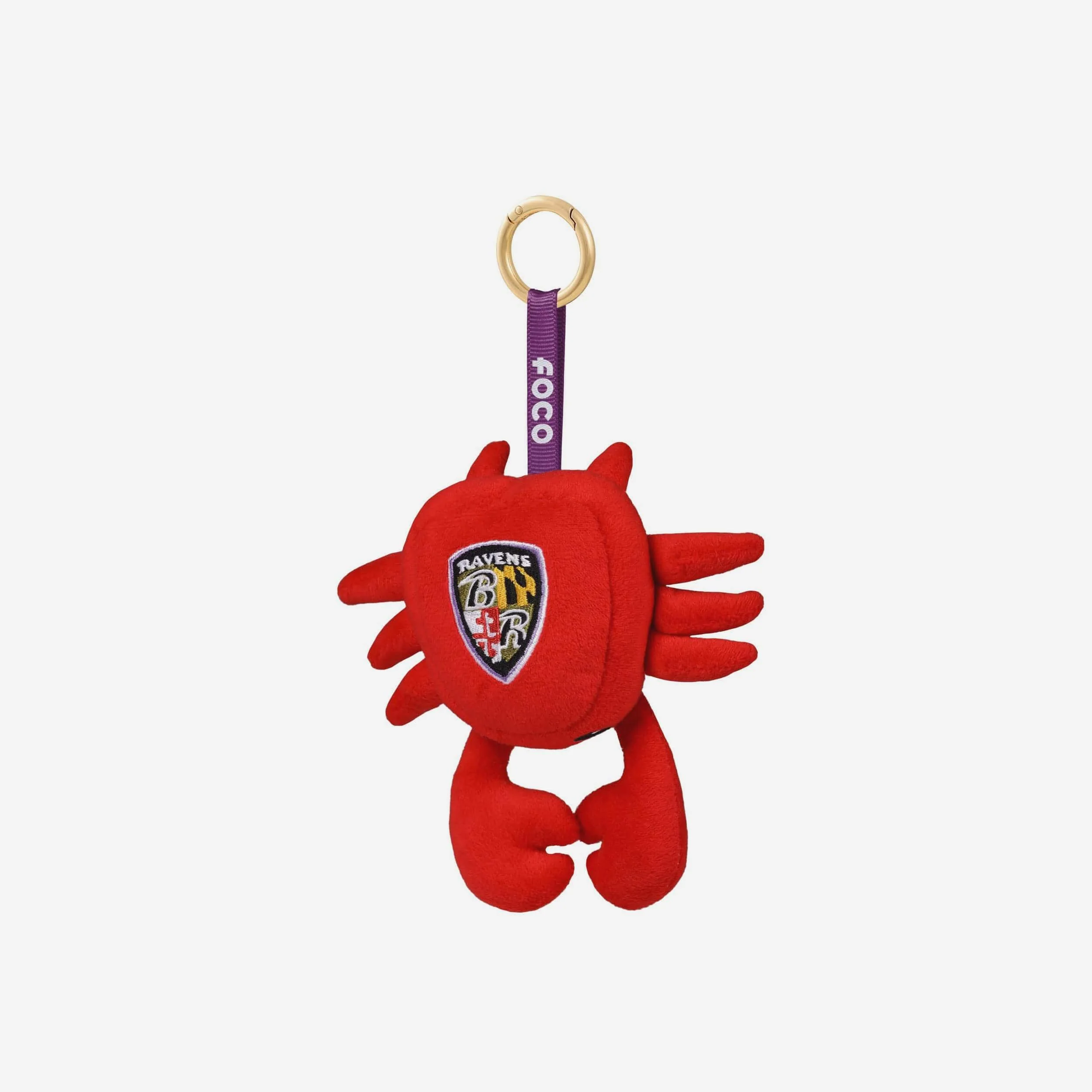 Baltimore Ravens Plush Food Bag Charm Keychain - Image 3