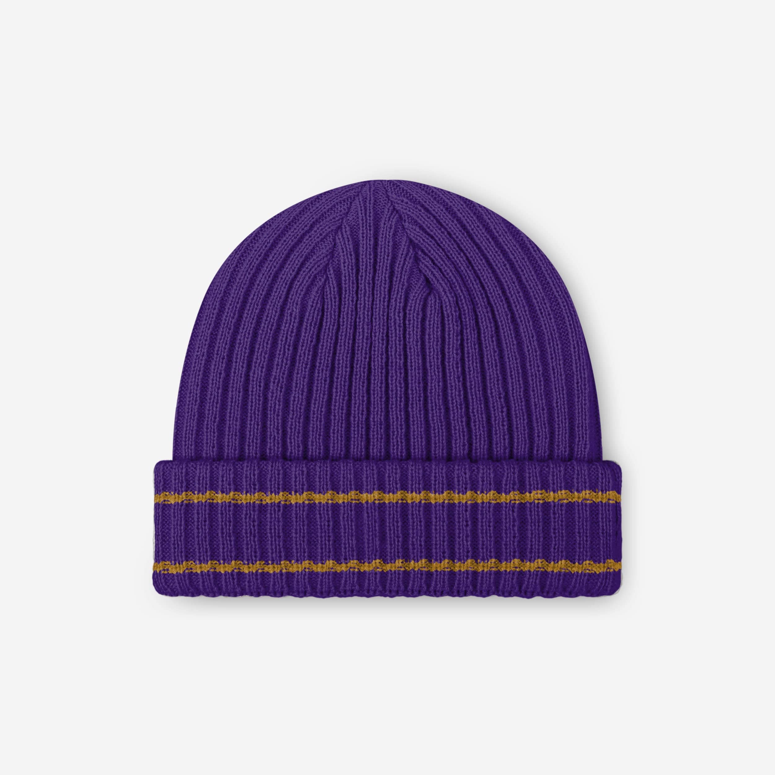 Baltimore Ravens Primary Logo Ribbed Beanie - Image 2