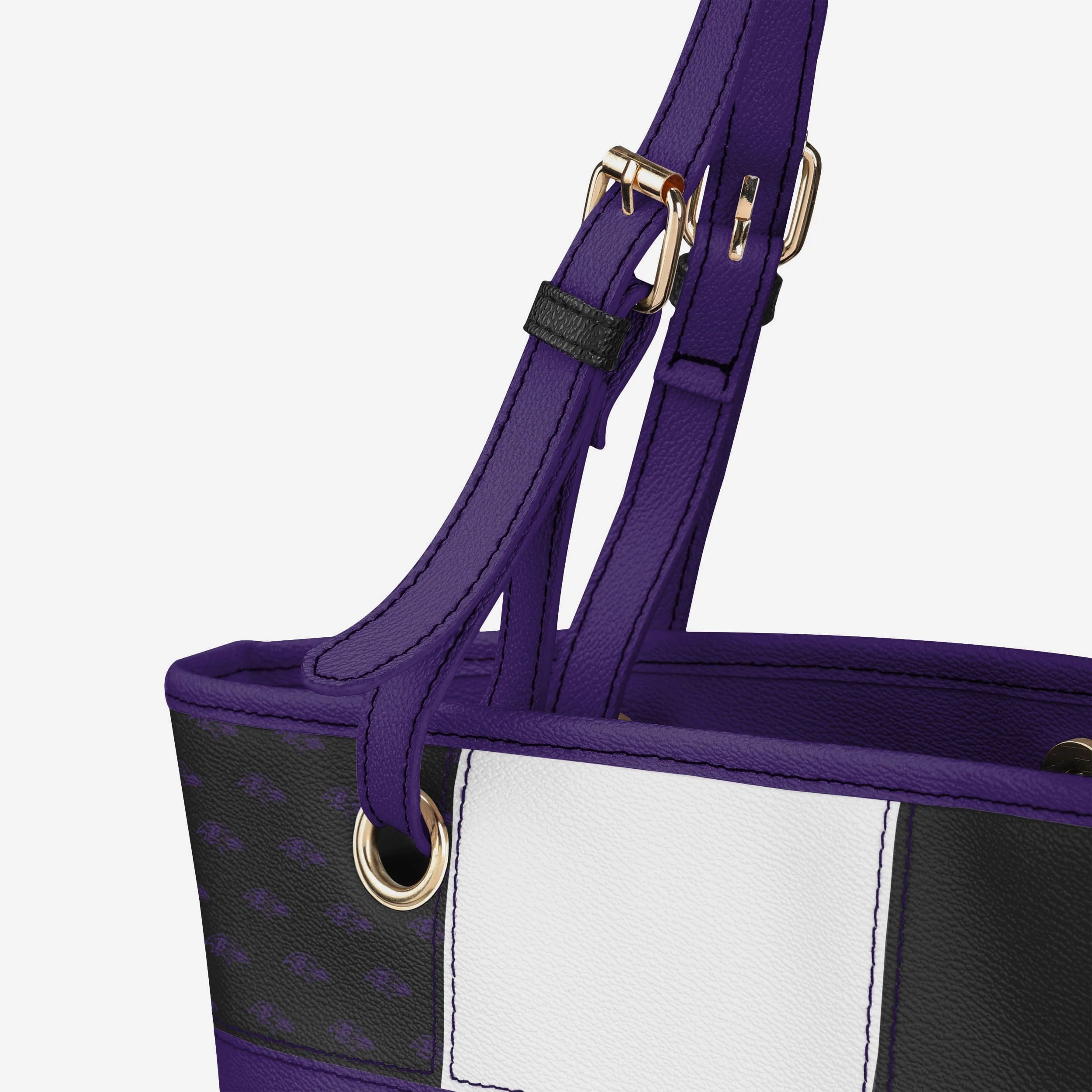 Baltimore Ravens Printed Collage Tote - Image 5