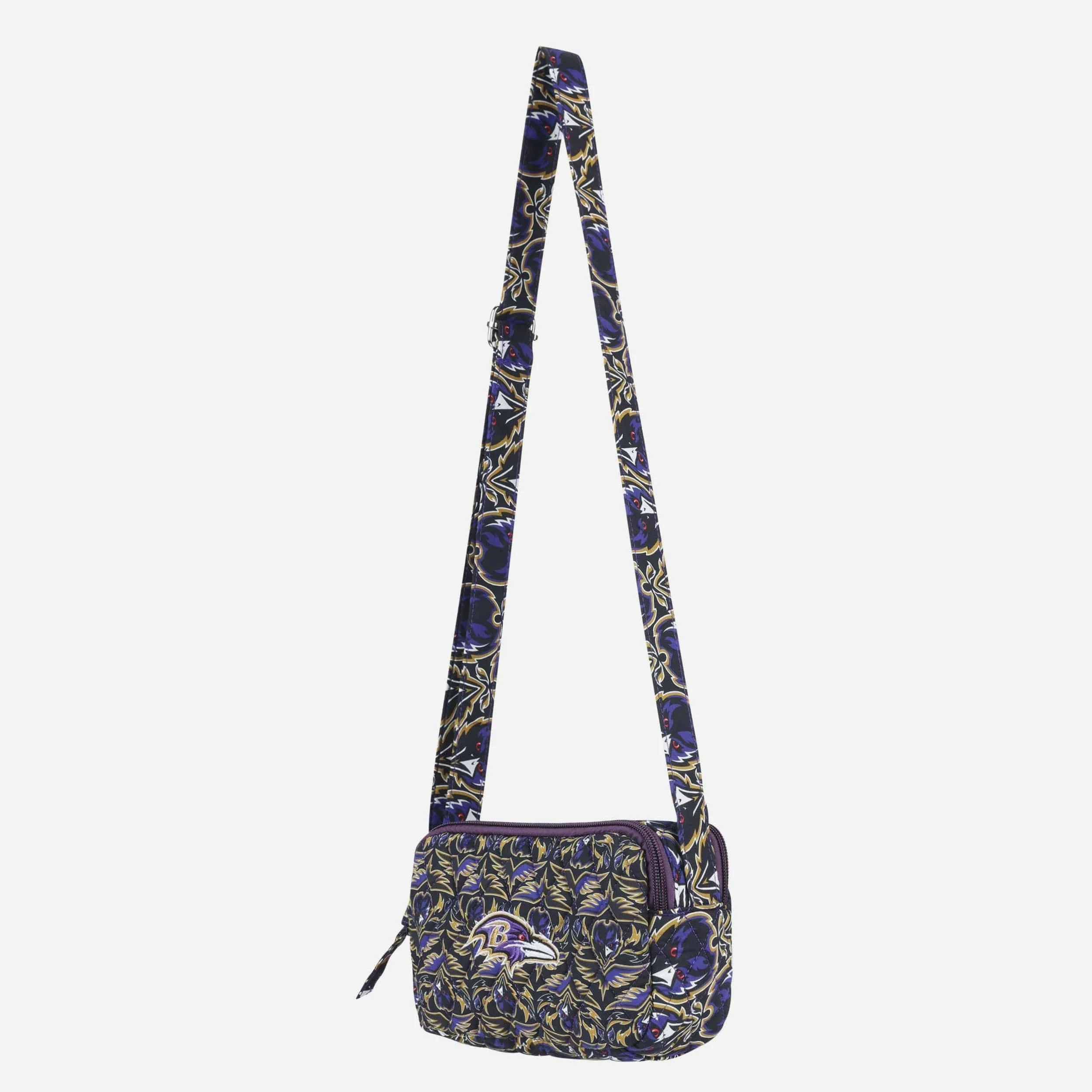 Baltimore Ravens Quilted Crossbody Bag - Image 3