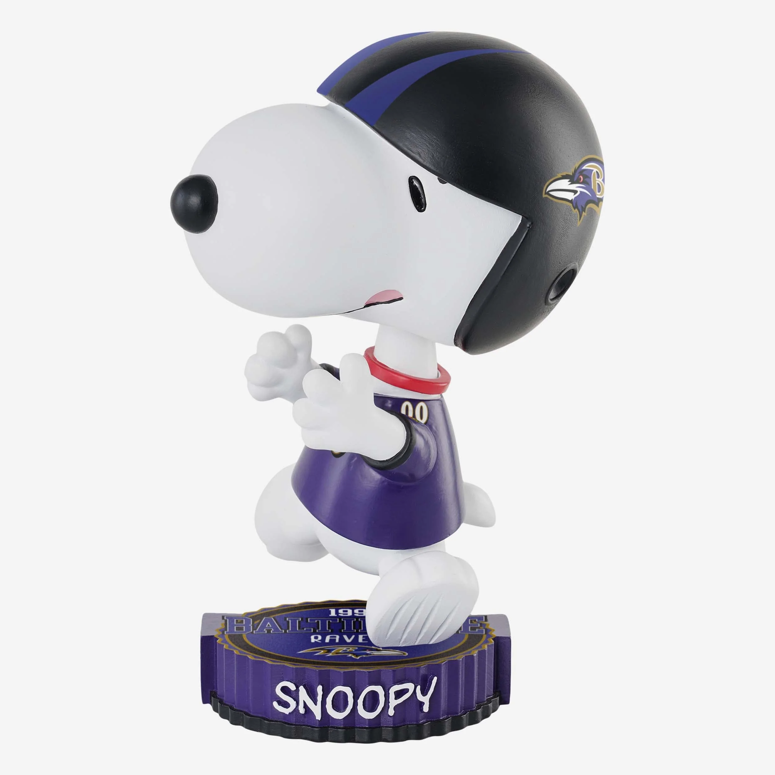 Baltimore Ravens Snoopy Peanuts Bighead Bobblehead