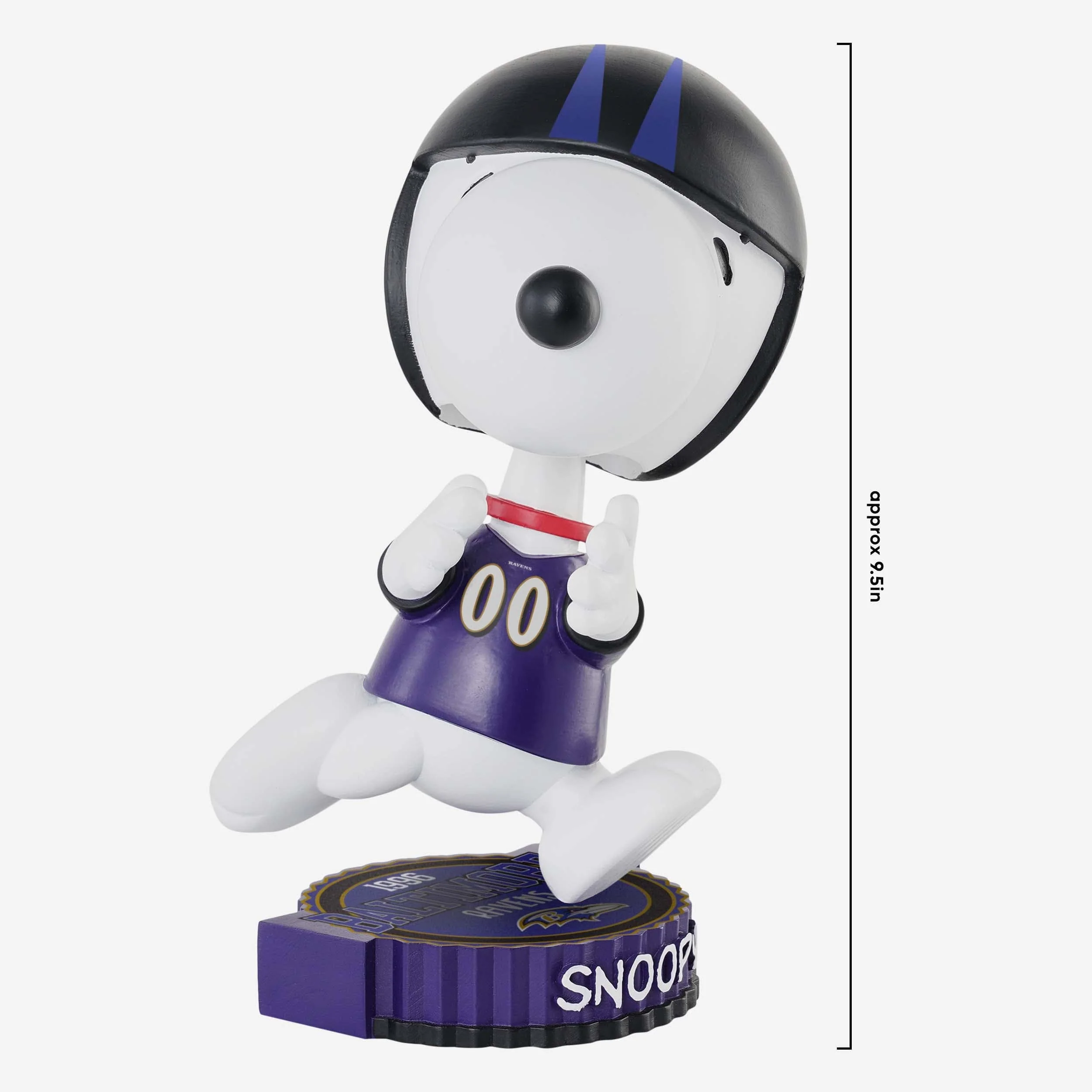 Baltimore Ravens Snoopy Peanuts Bighead Bobblehead - Image 4