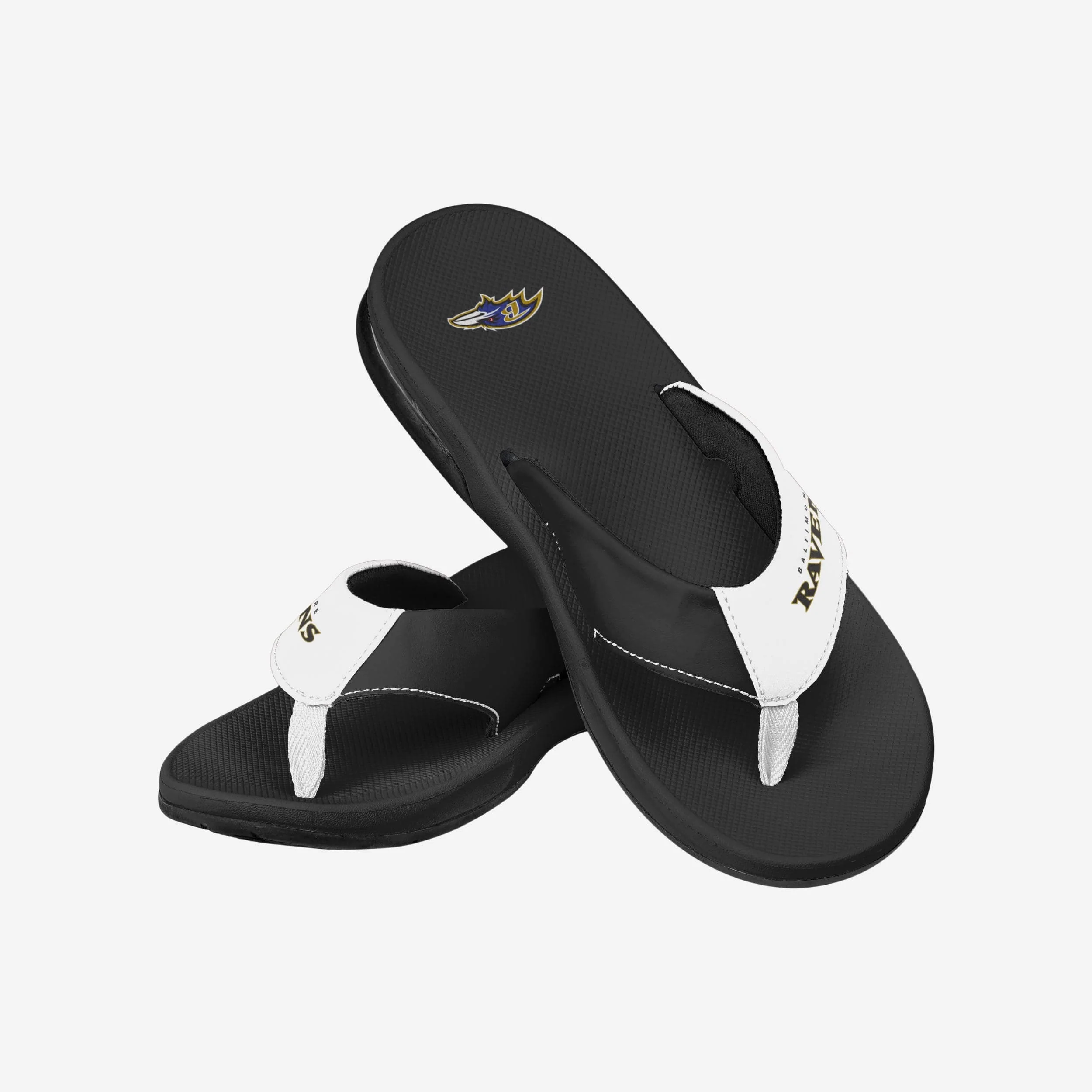 Baltimore Ravens Team Color Contour Flip Flop - Image 3