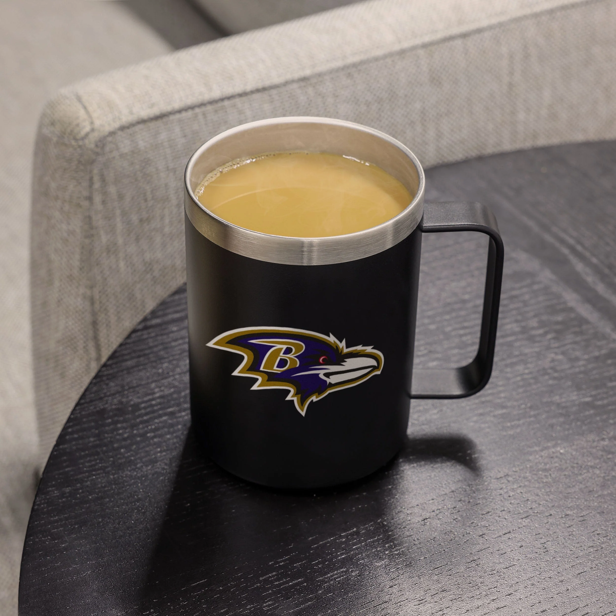 Baltimore Ravens Team Color Insulated Stainless Steel Mug - Image 4