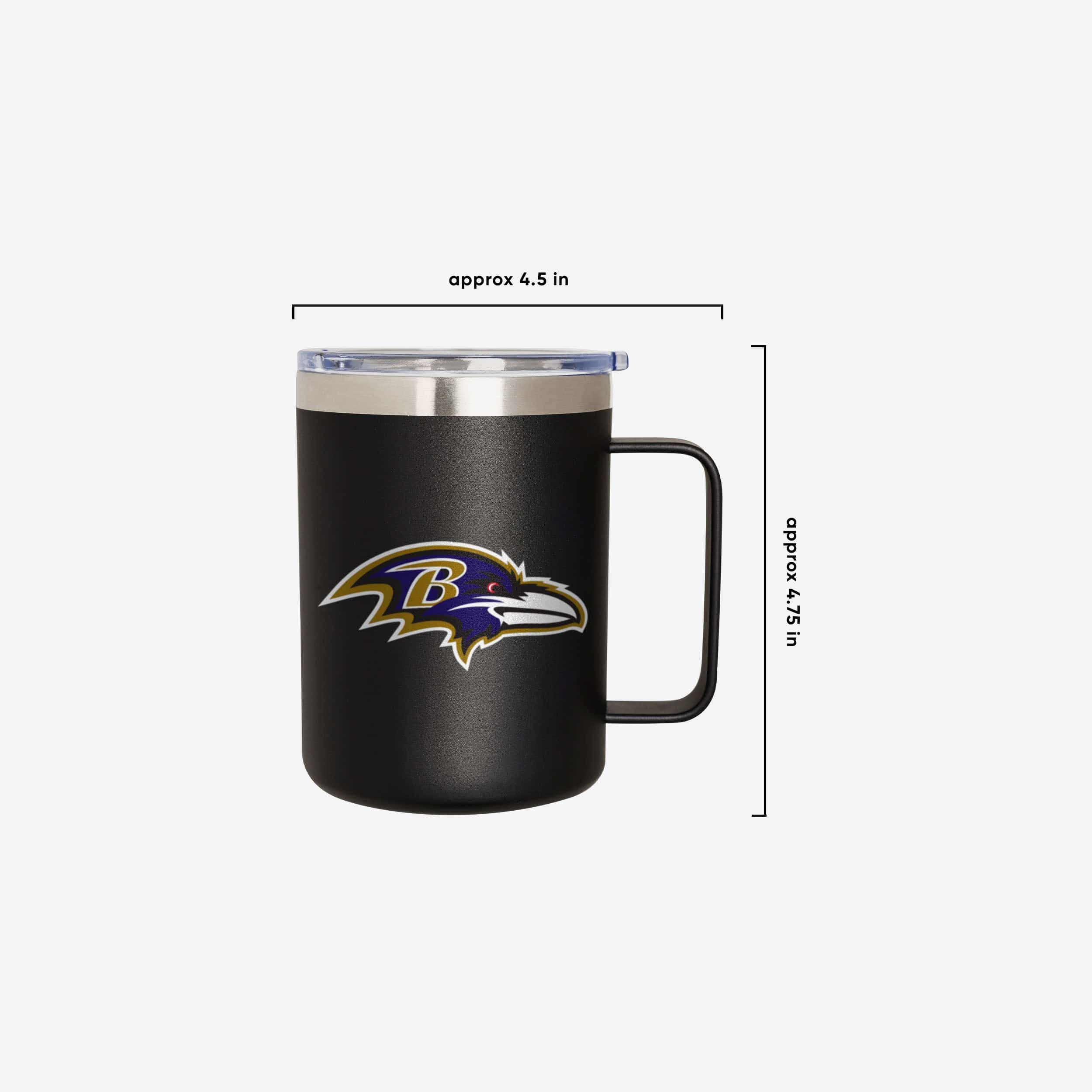 Baltimore Ravens Team Color Insulated Stainless Steel Mug - Image 5