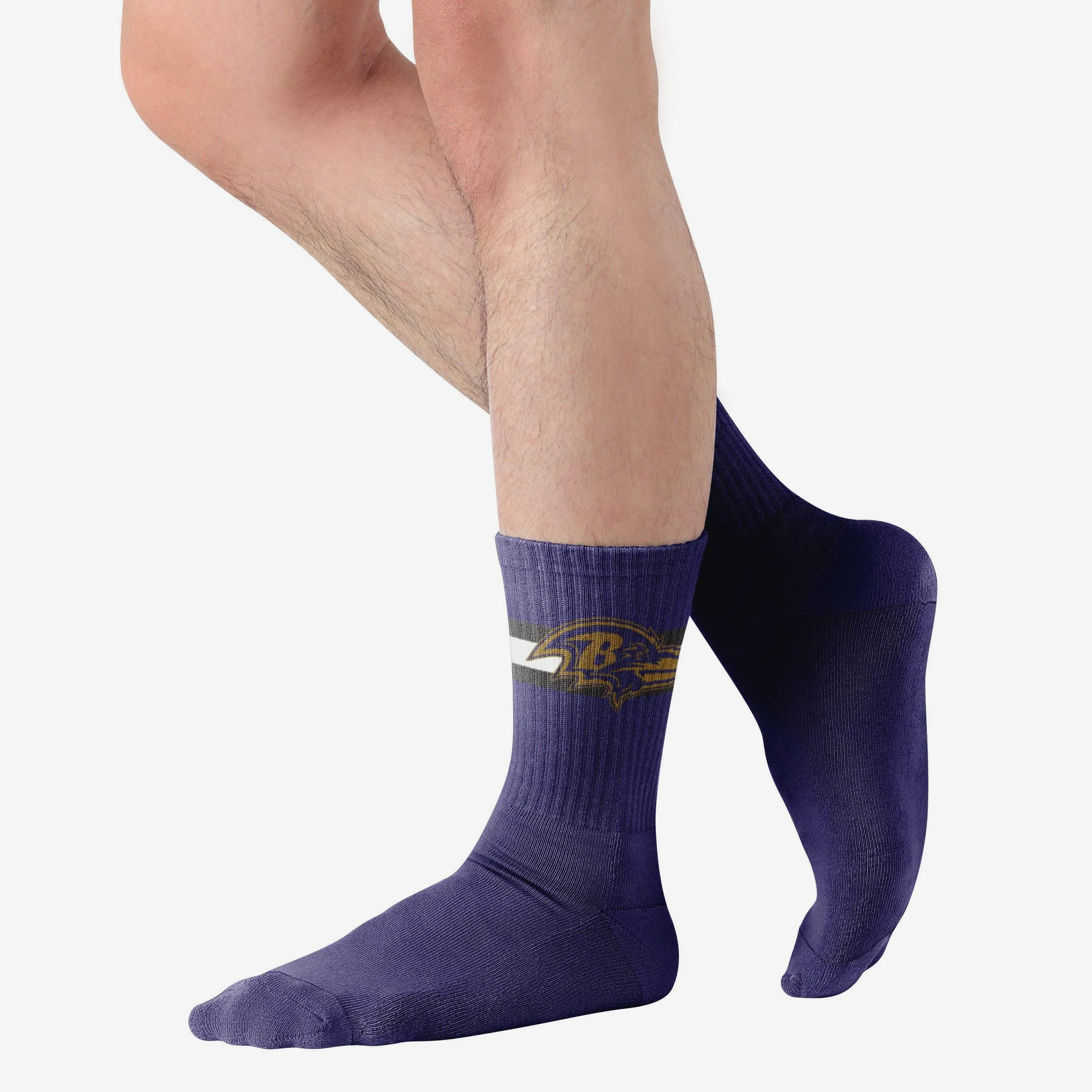 Baltimore Ravens Team Color Socks - Image 2