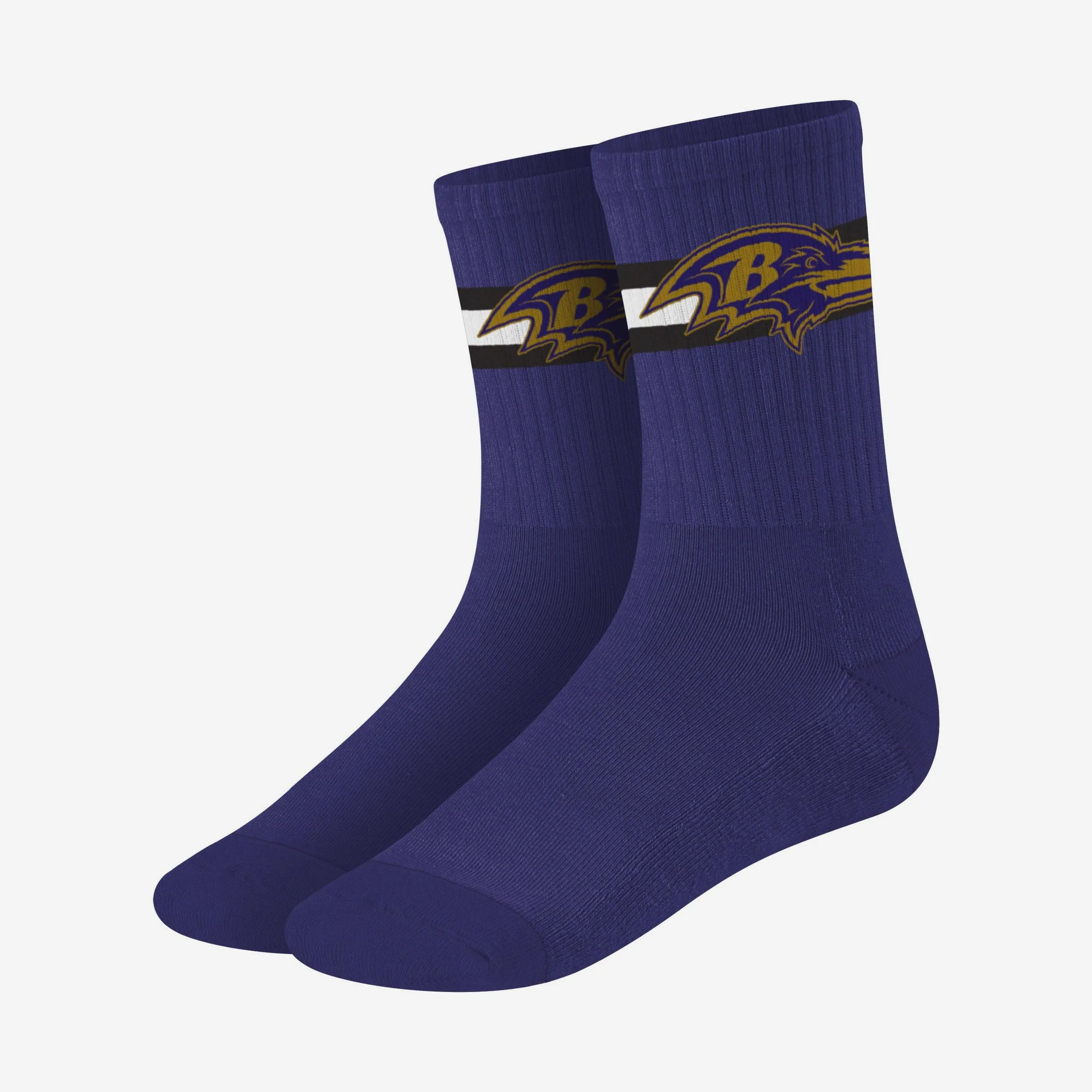 Baltimore Ravens Team Color Socks - Image 3