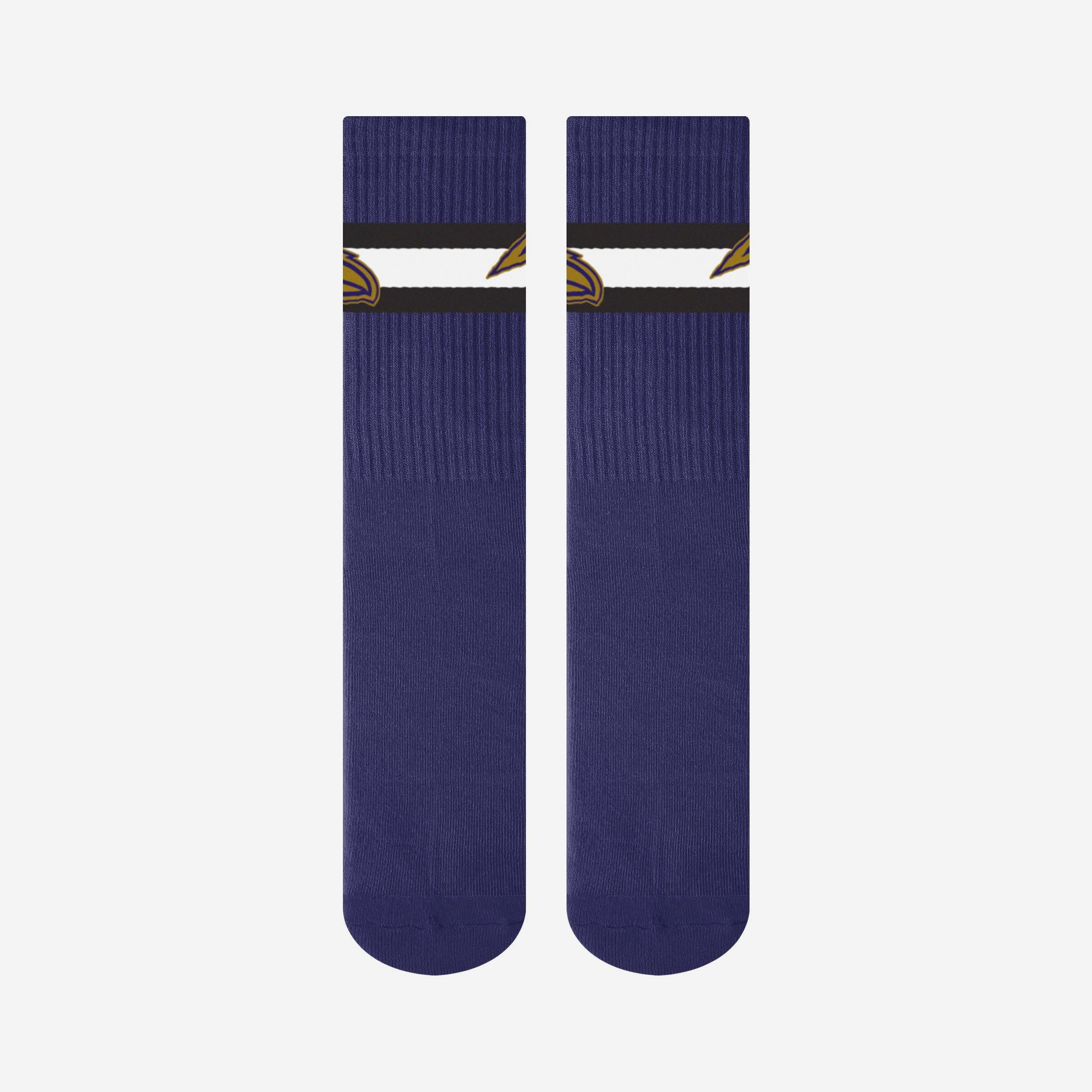 Baltimore Ravens Team Color Socks - Image 4