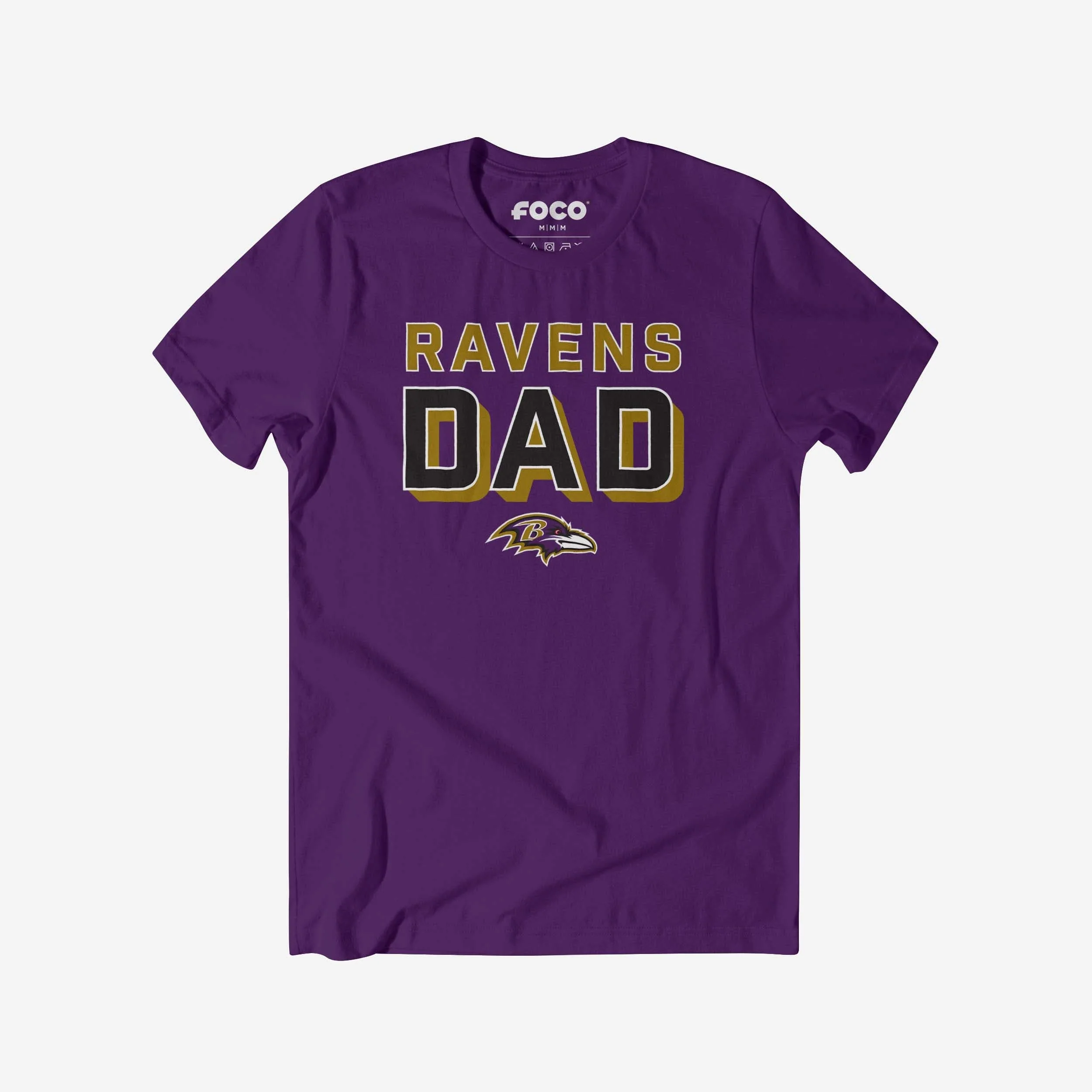 Baltimore Ravens Team Dad T-Shirt