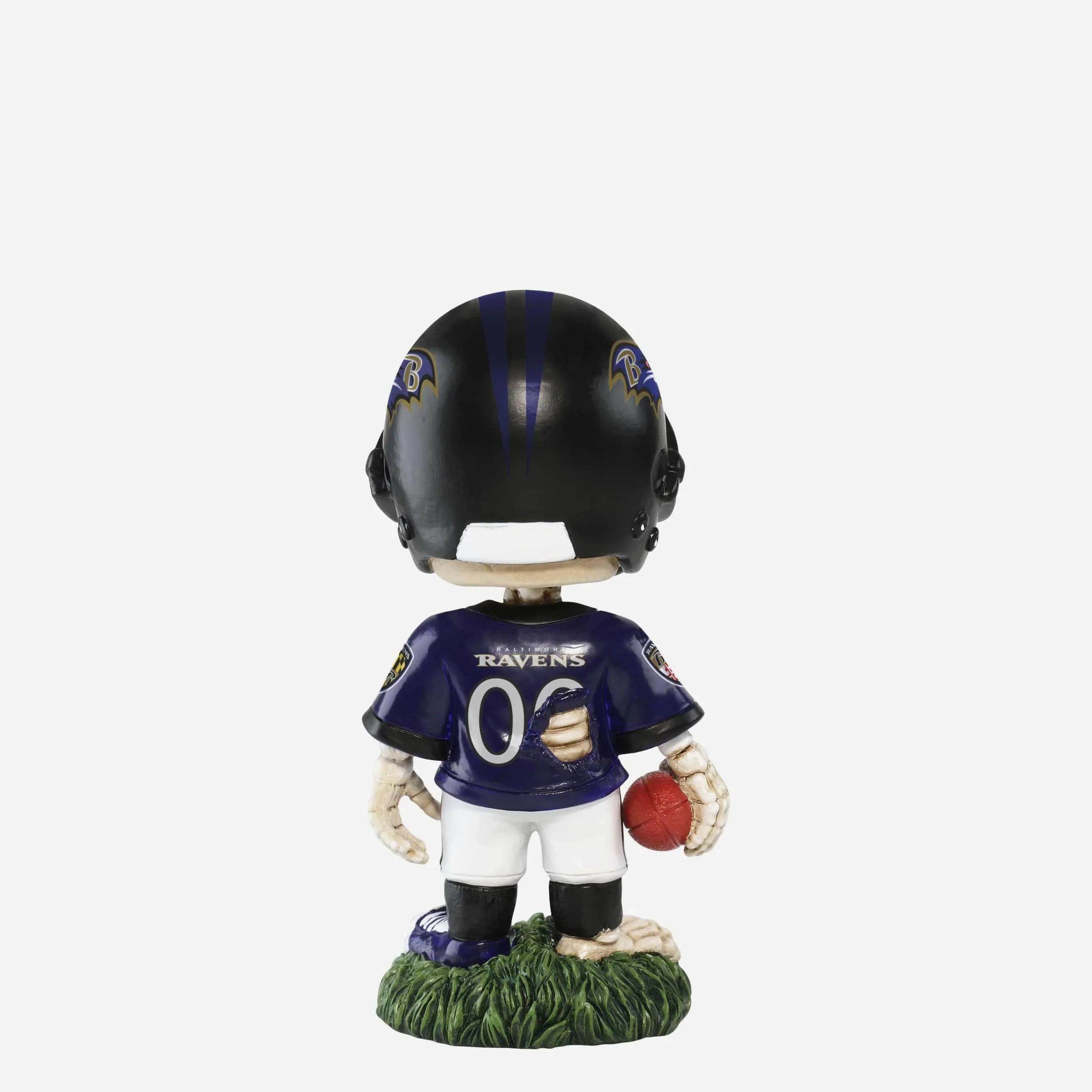 Baltimore Ravens Team Skull Mini Bobblehead - Image 5