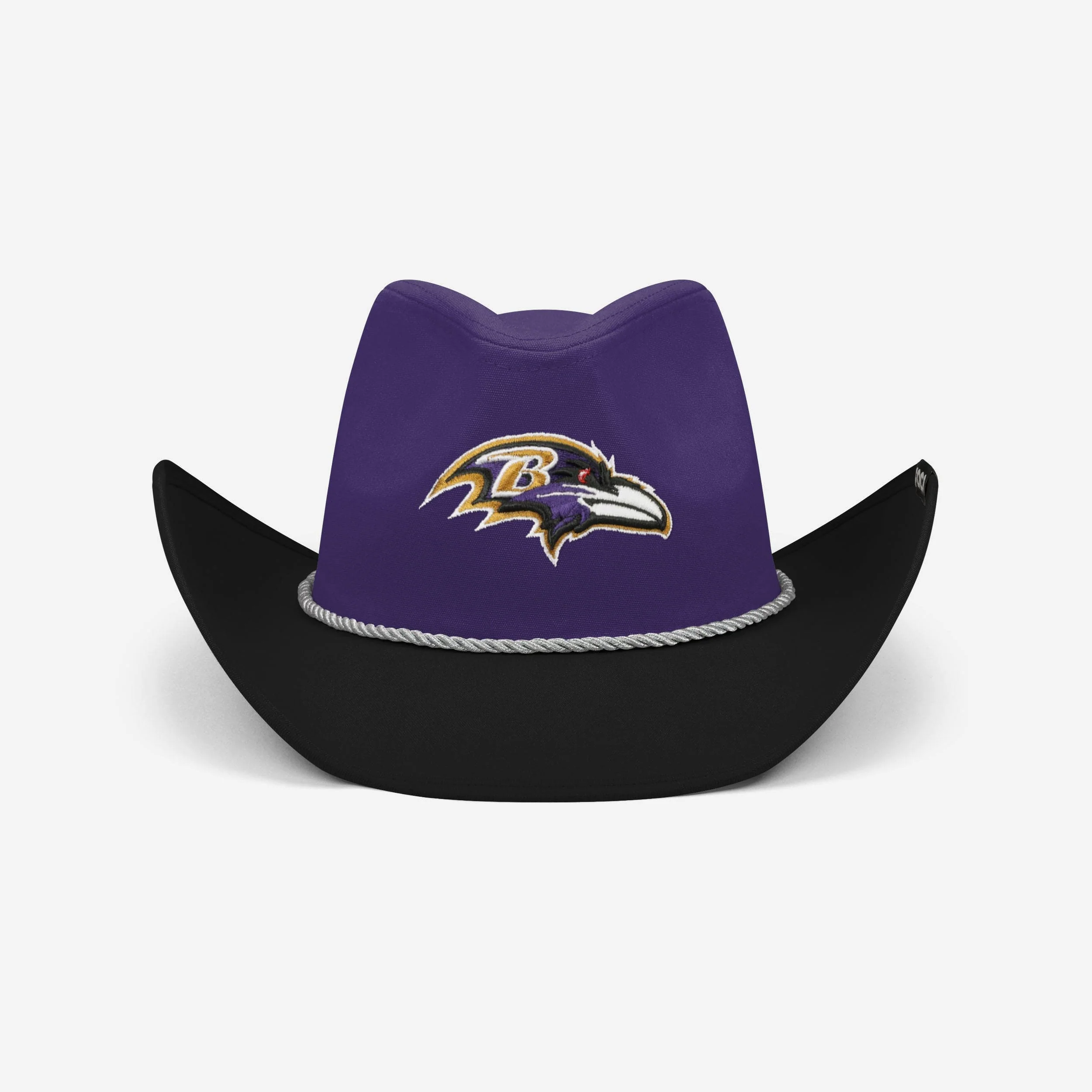 Baltimore Ravens Two Tone Cowboy Hat - Image 3