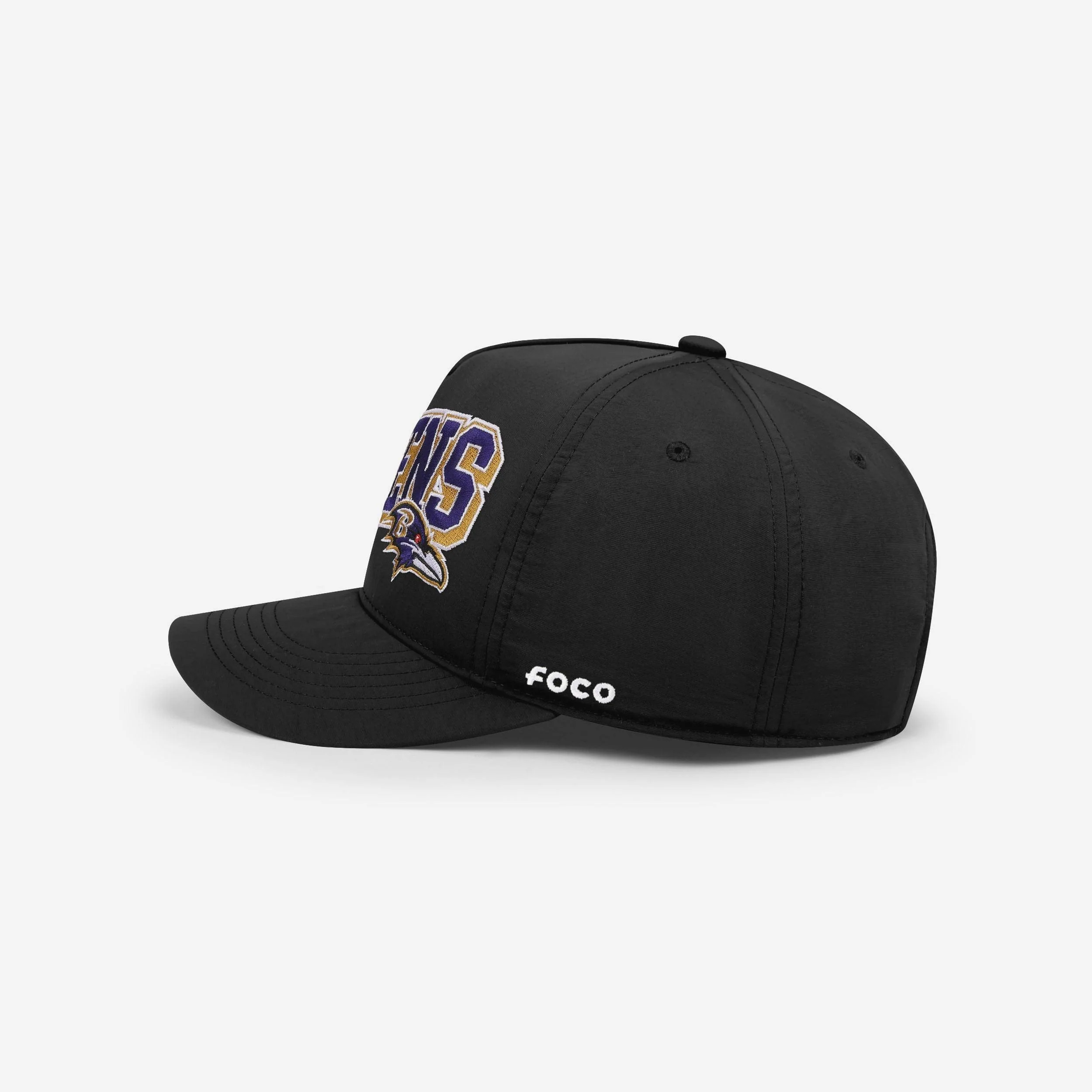 Baltimore Ravens Wavy Wordmark Poly Marquee RF Cap - Image 2