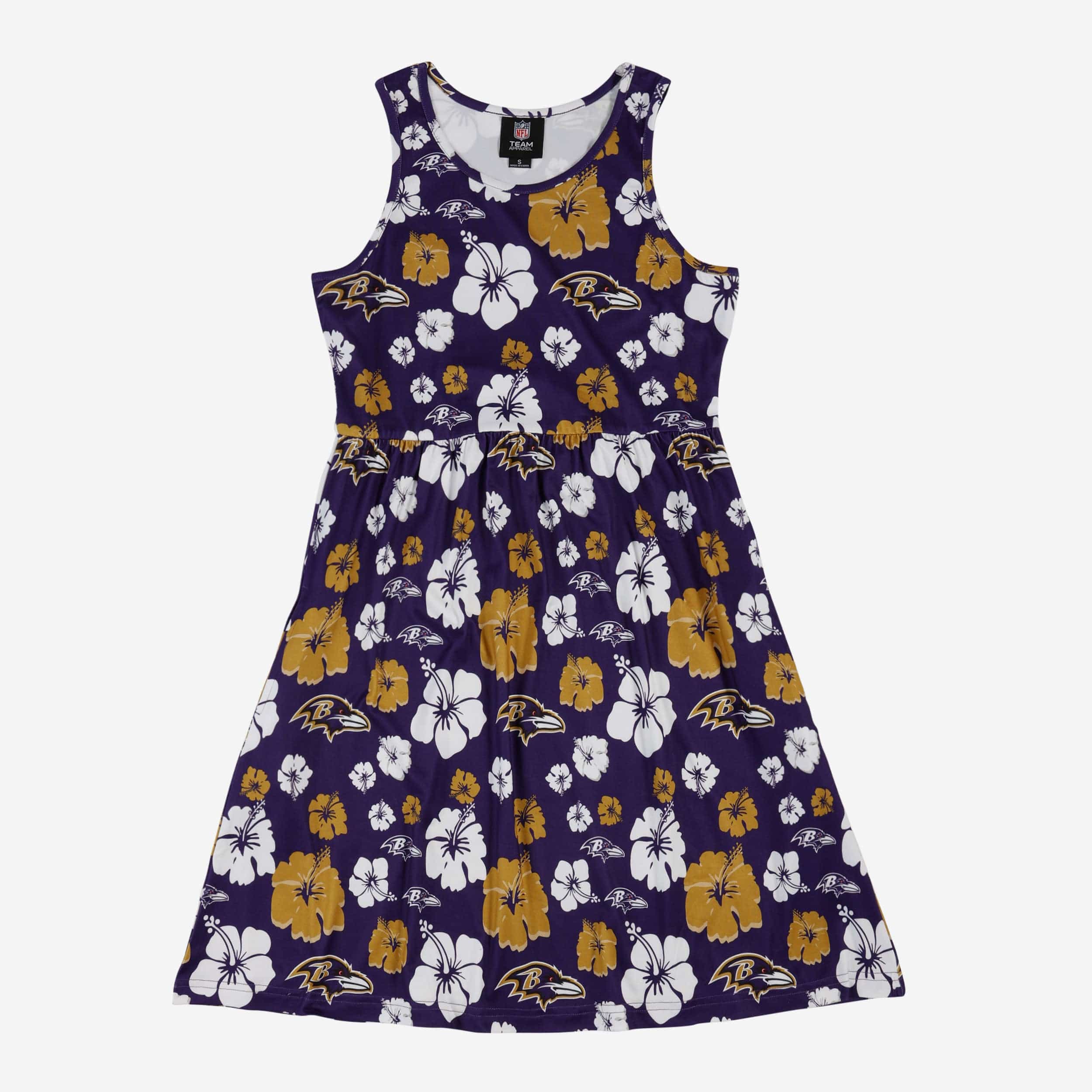 Baltimore Ravens Womens Fan Favorite Floral Sundress - Image 4