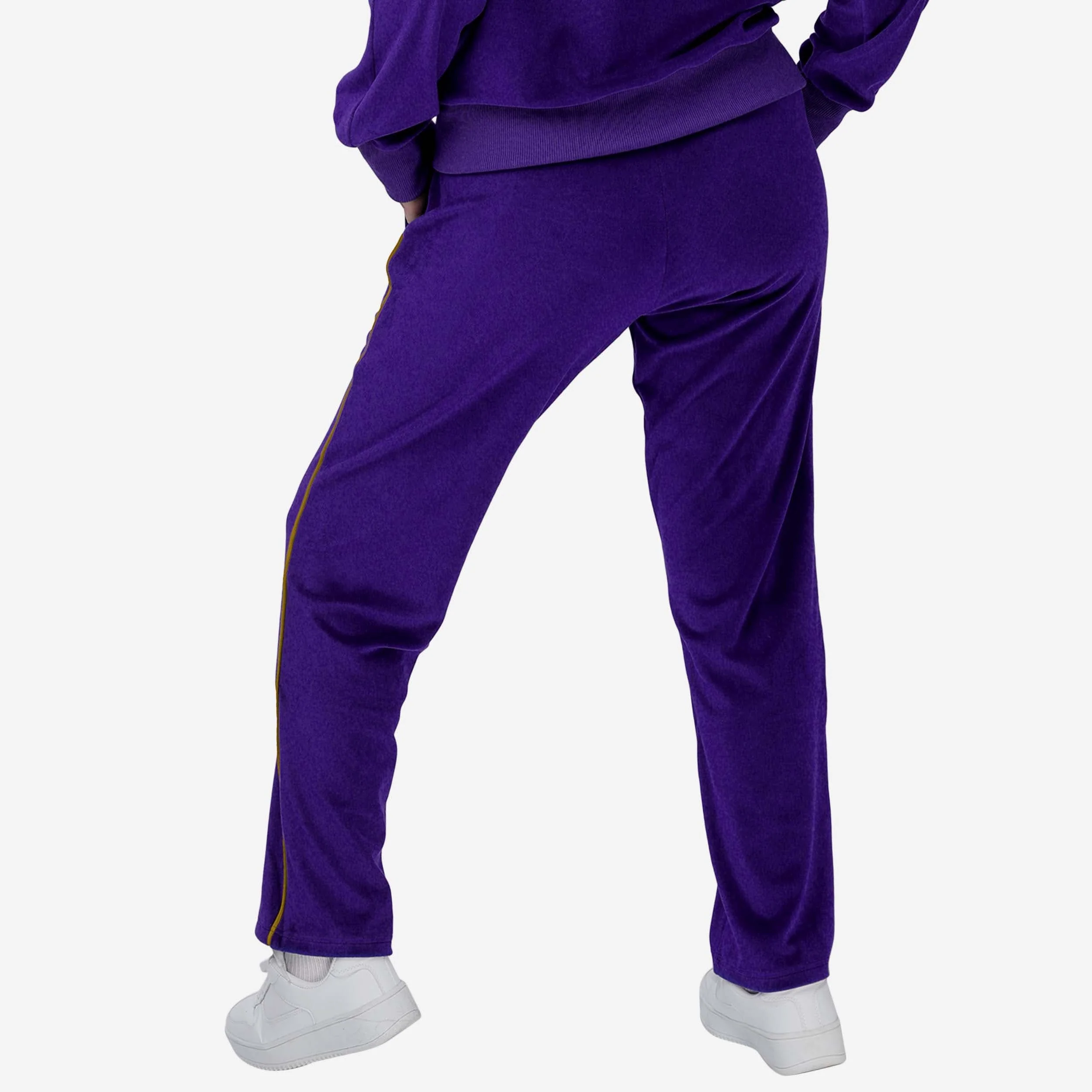 Baltimore Ravens Womens Velour Pants - Image 2