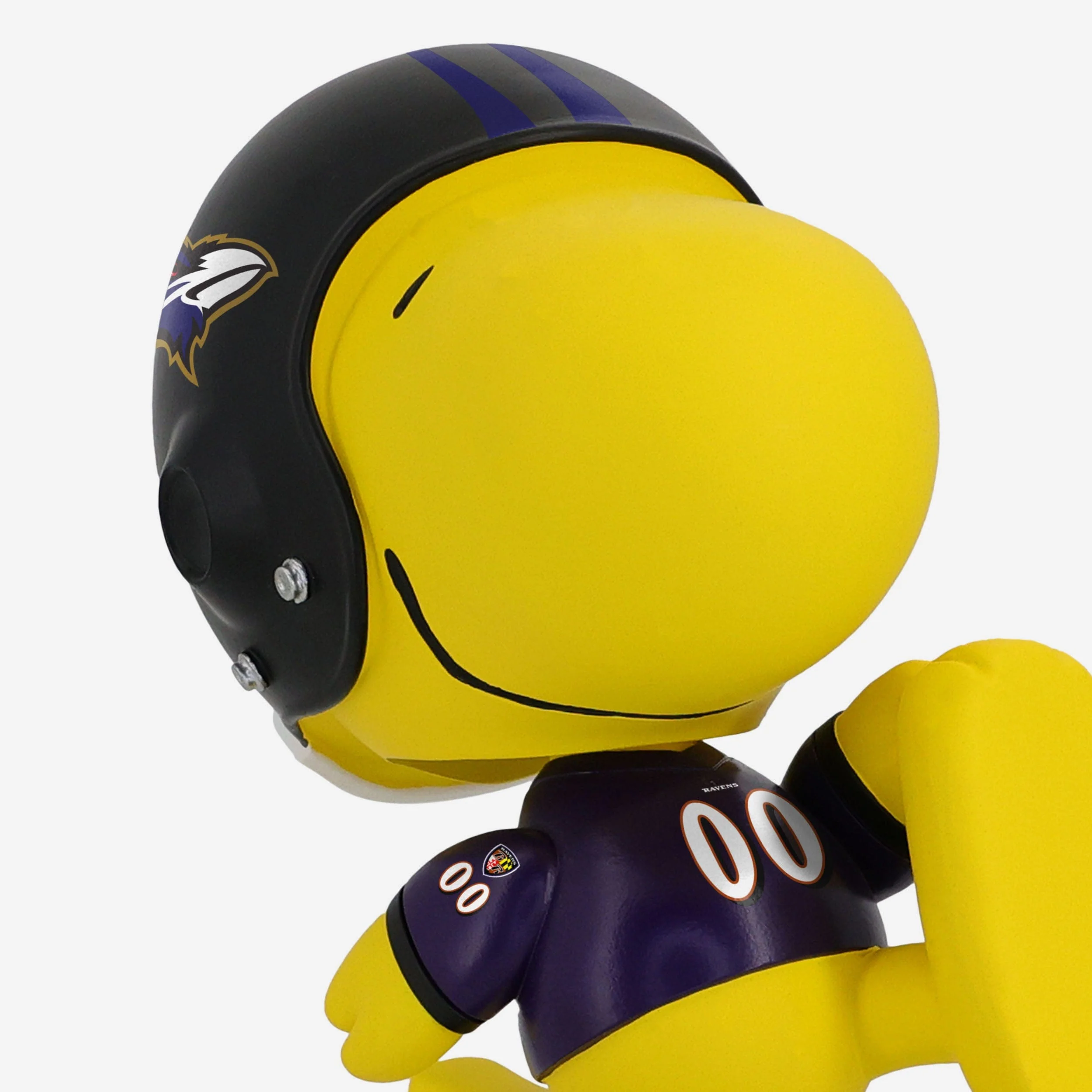 Baltimore Ravens Woodstock Peanuts Bighead Bobblehead - Image 2