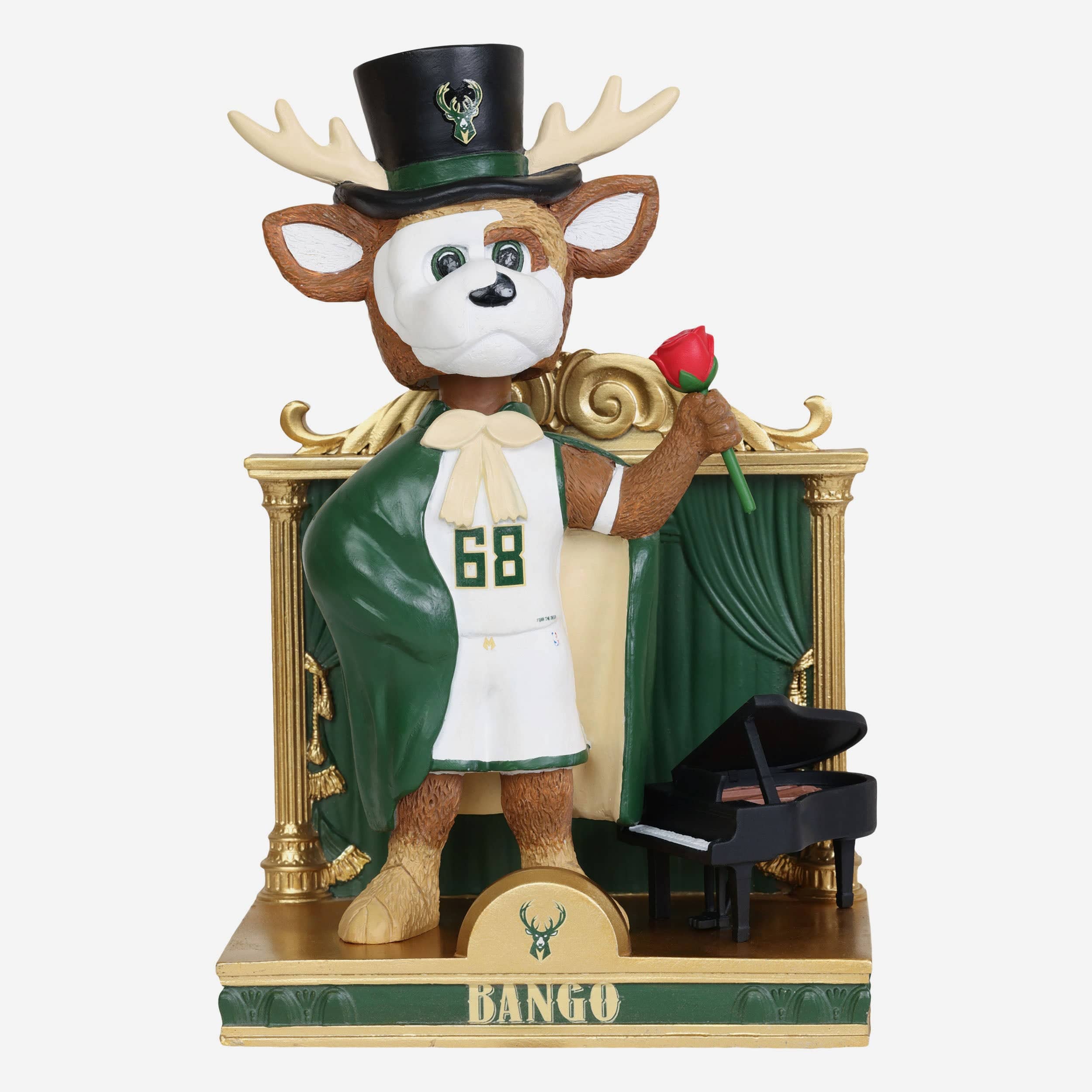 Bango Milwaukee Bucks Halloween Mascot Bobblehead