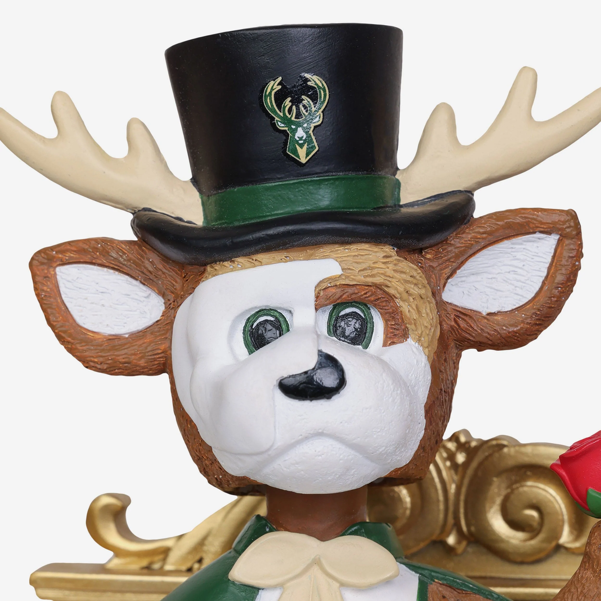 Bango Milwaukee Bucks Halloween Mascot Bobblehead - Image 2