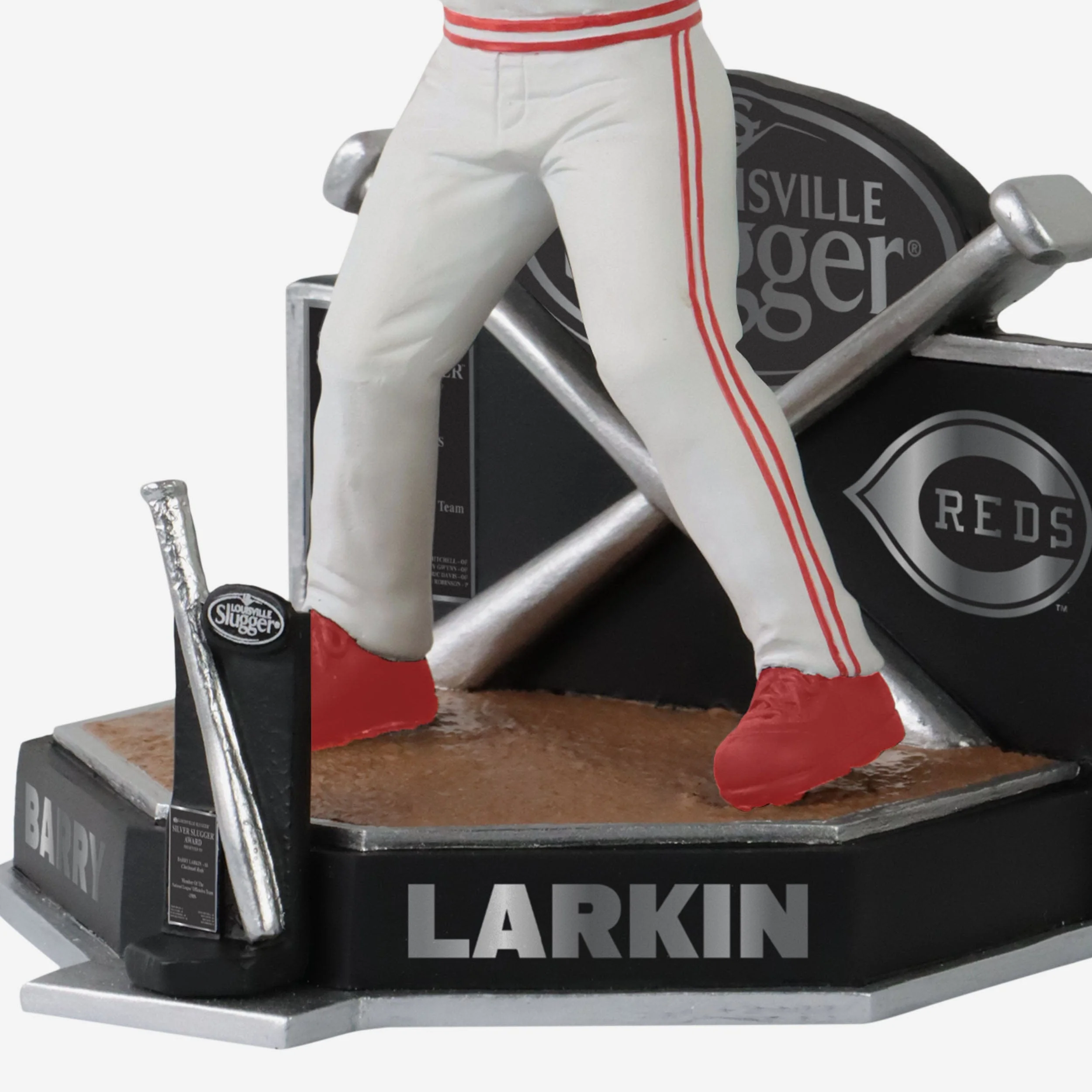 Barry Larkin Cincinnati Reds 1989 Silver Slugger Bobblehead - Image 3