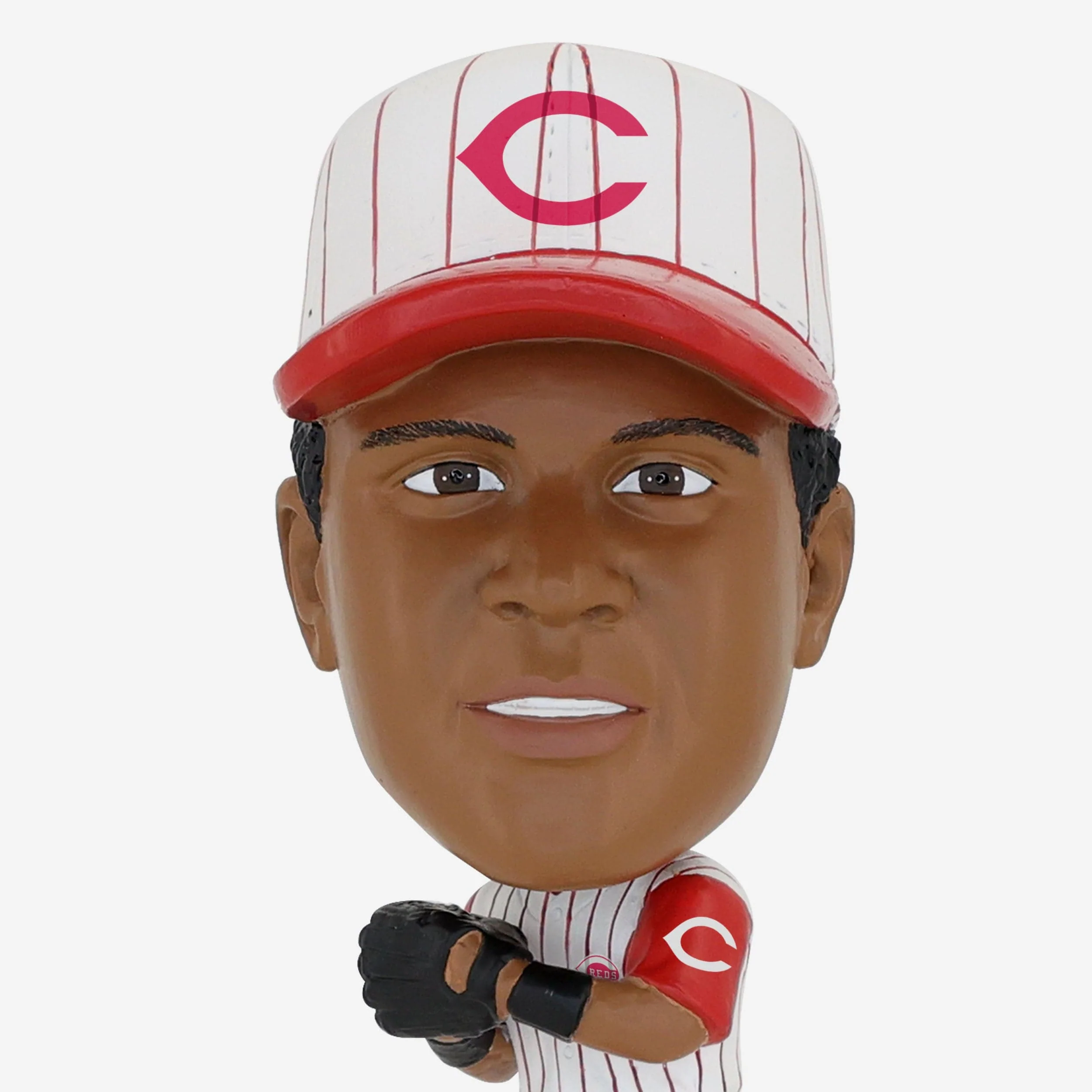 Barry Larkin Cincinnati Reds Field Stripe Bighead Bobblehead - Image 2