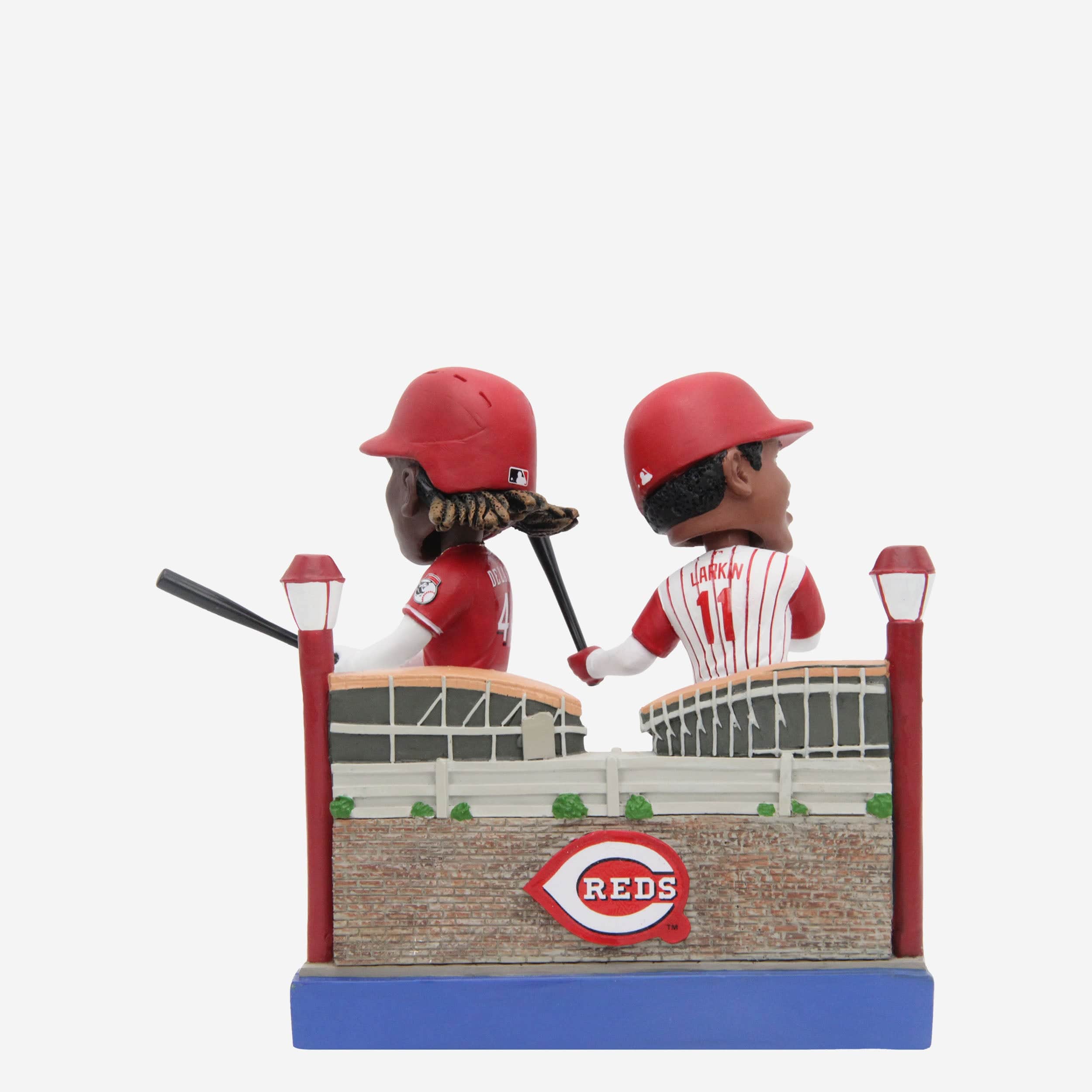 Barry Larkin & Elly De La Cruz Cincinnati Reds Then And Now Bobblehead - Image 6