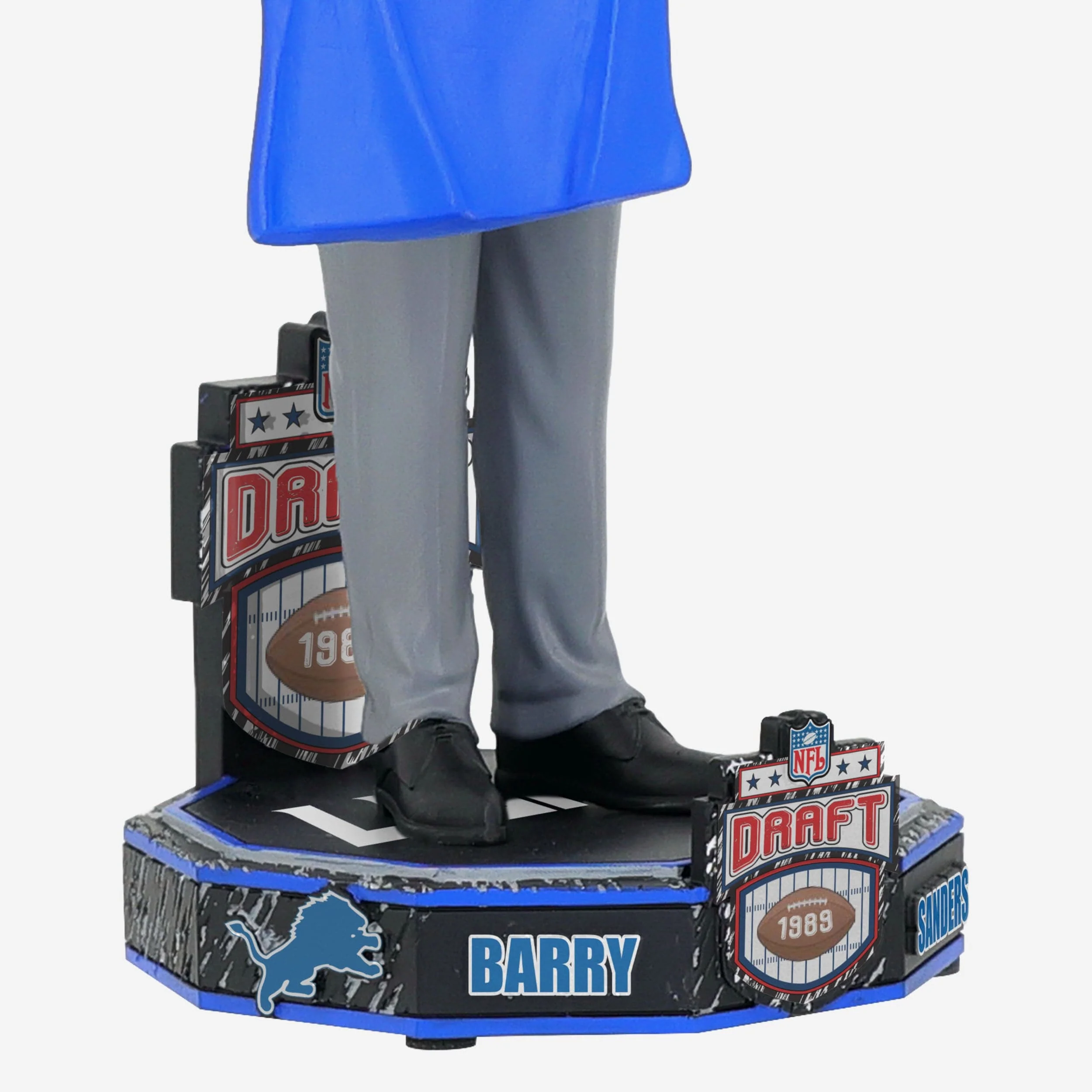 Barry Sanders Detroit Lions 1989 Draft Pick Bobblehead - Image 3