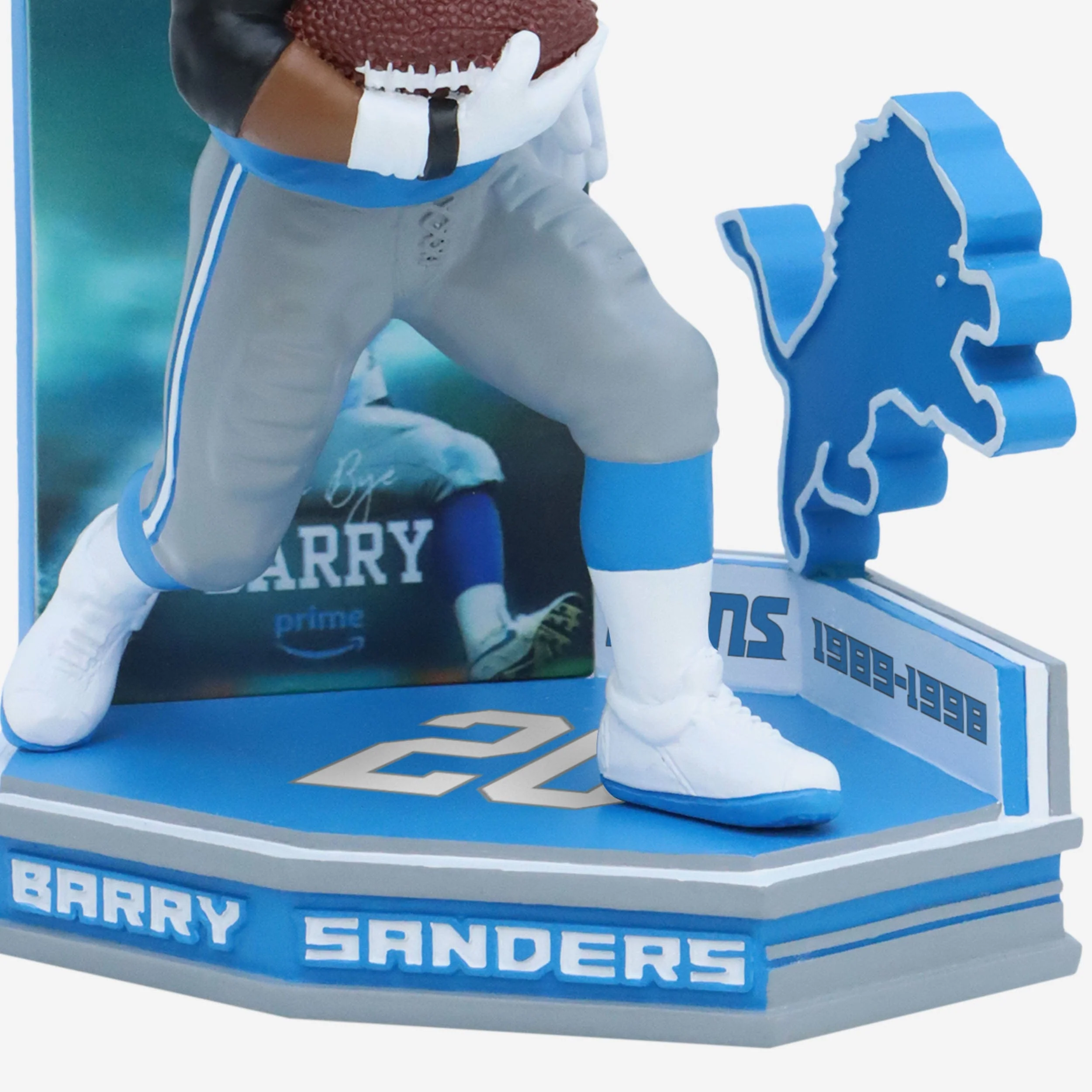 Barry Sanders Detroit Lions Bye Bye Barry Bobblehead - Image 3
