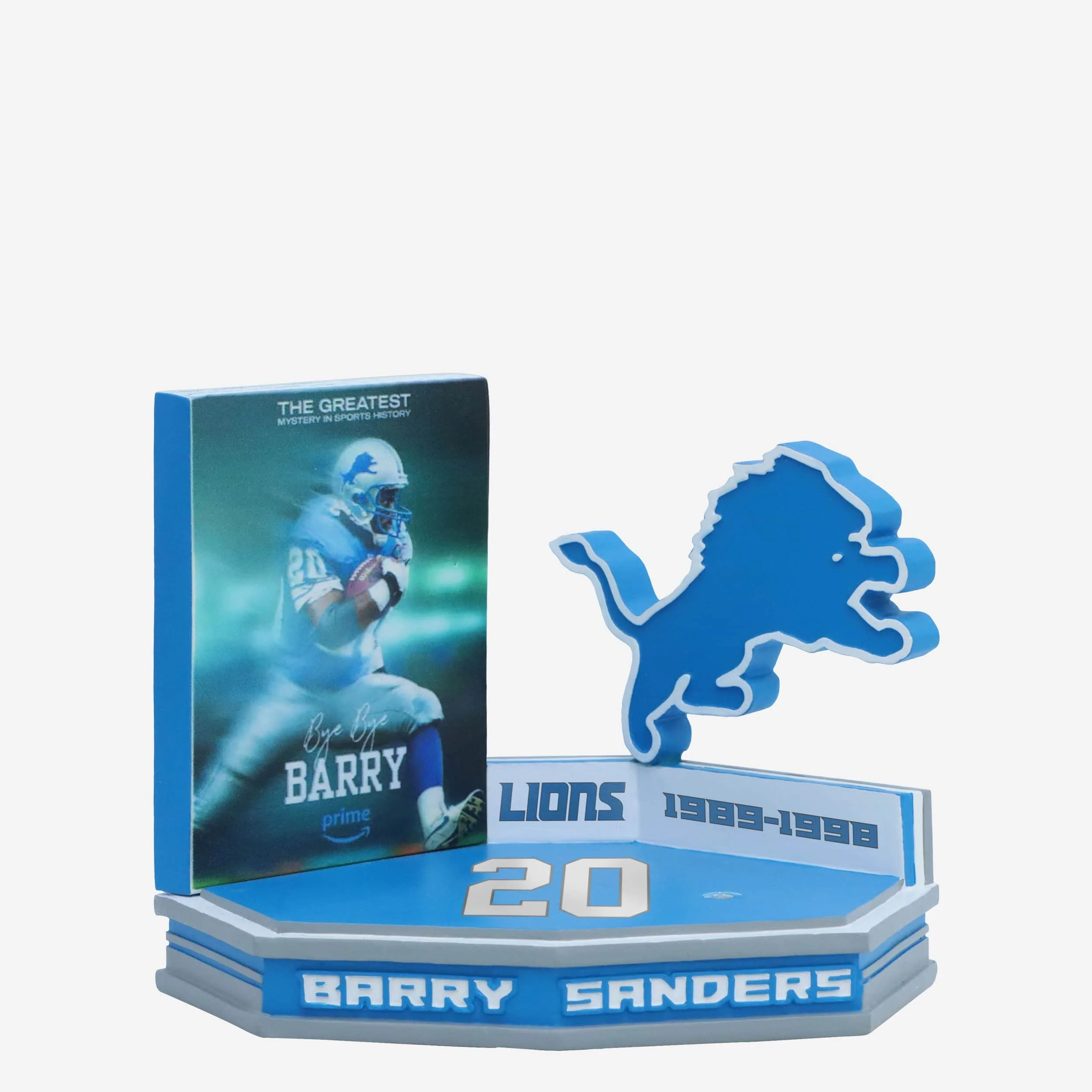 Barry Sanders Detroit Lions Bye Bye Barry Bobblehead - Image 4