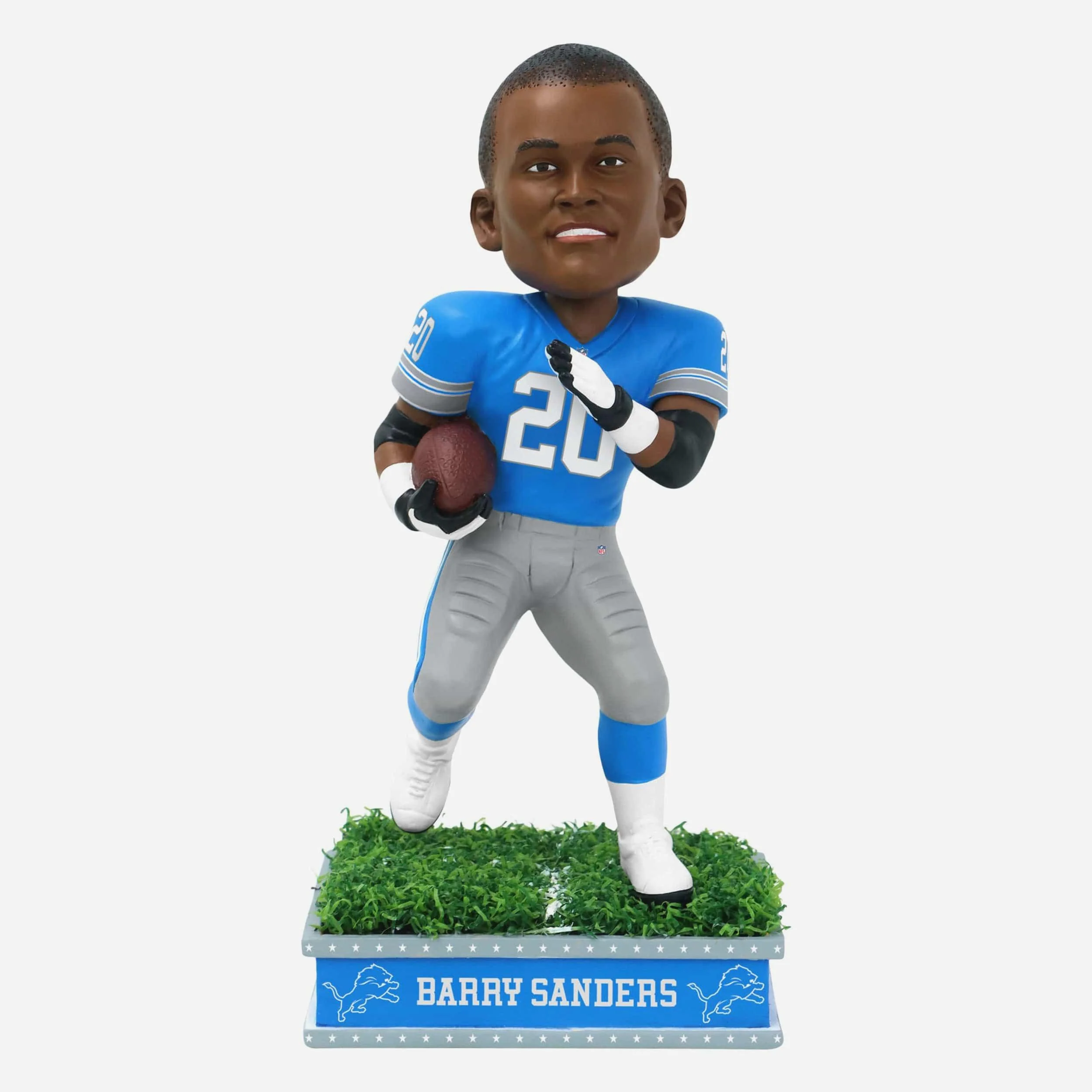 Barry Sanders Detroit Lions Field Star Bobblehead
