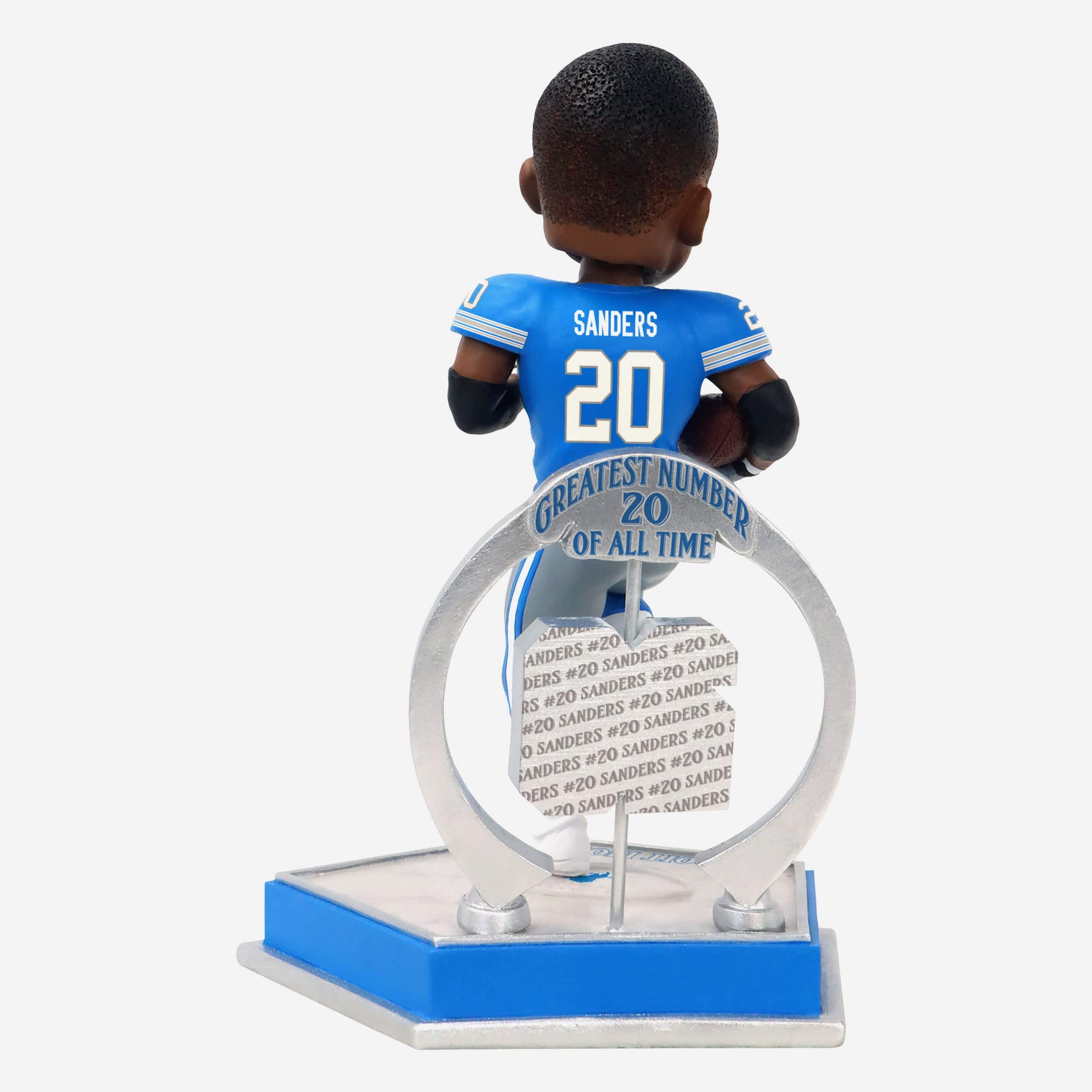 Barry Sanders Detroit Lions Legendary Number 20 Bobblehead - Image 5
