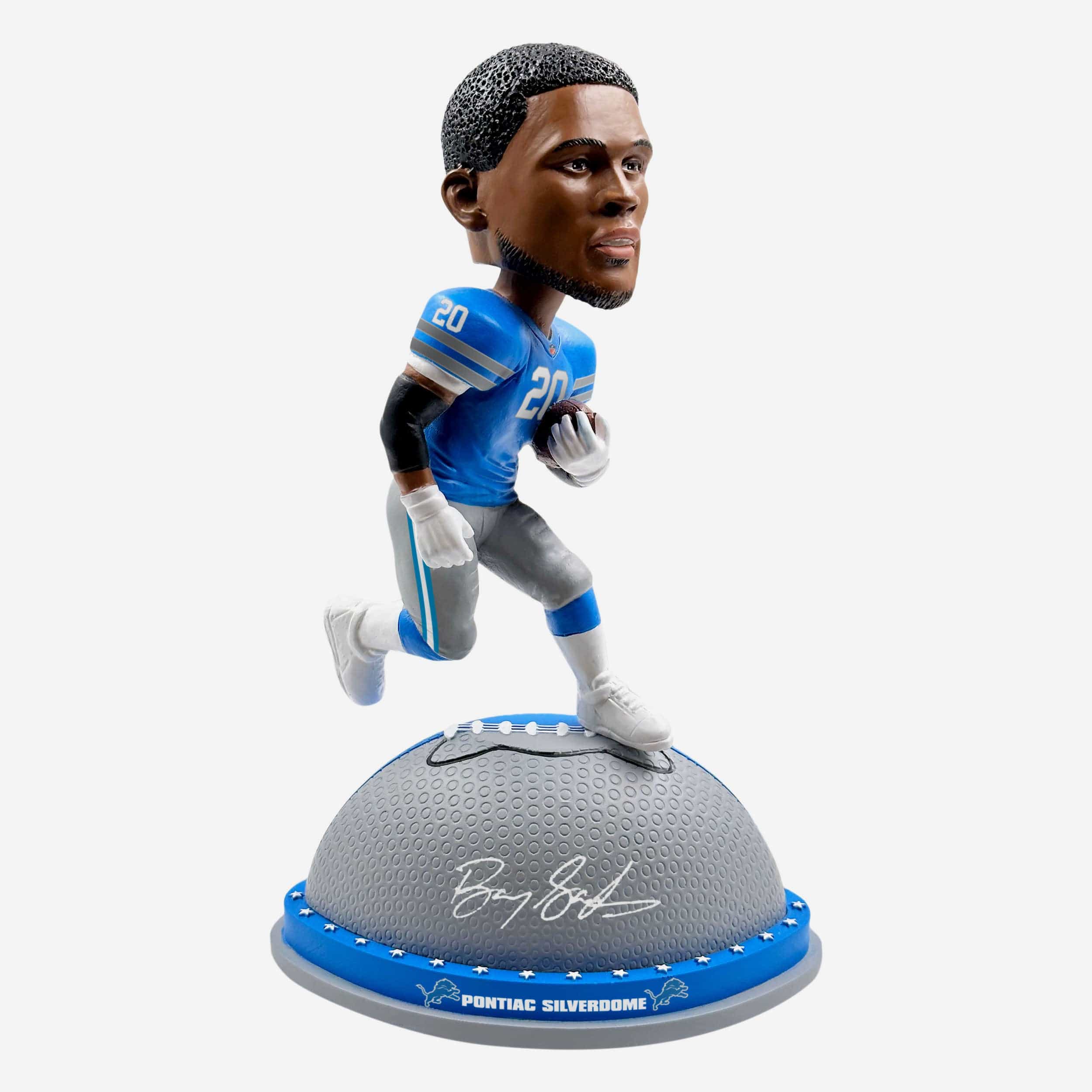 Barry Sanders Detroit Lions Magnetic Stadium Base Bobblehead