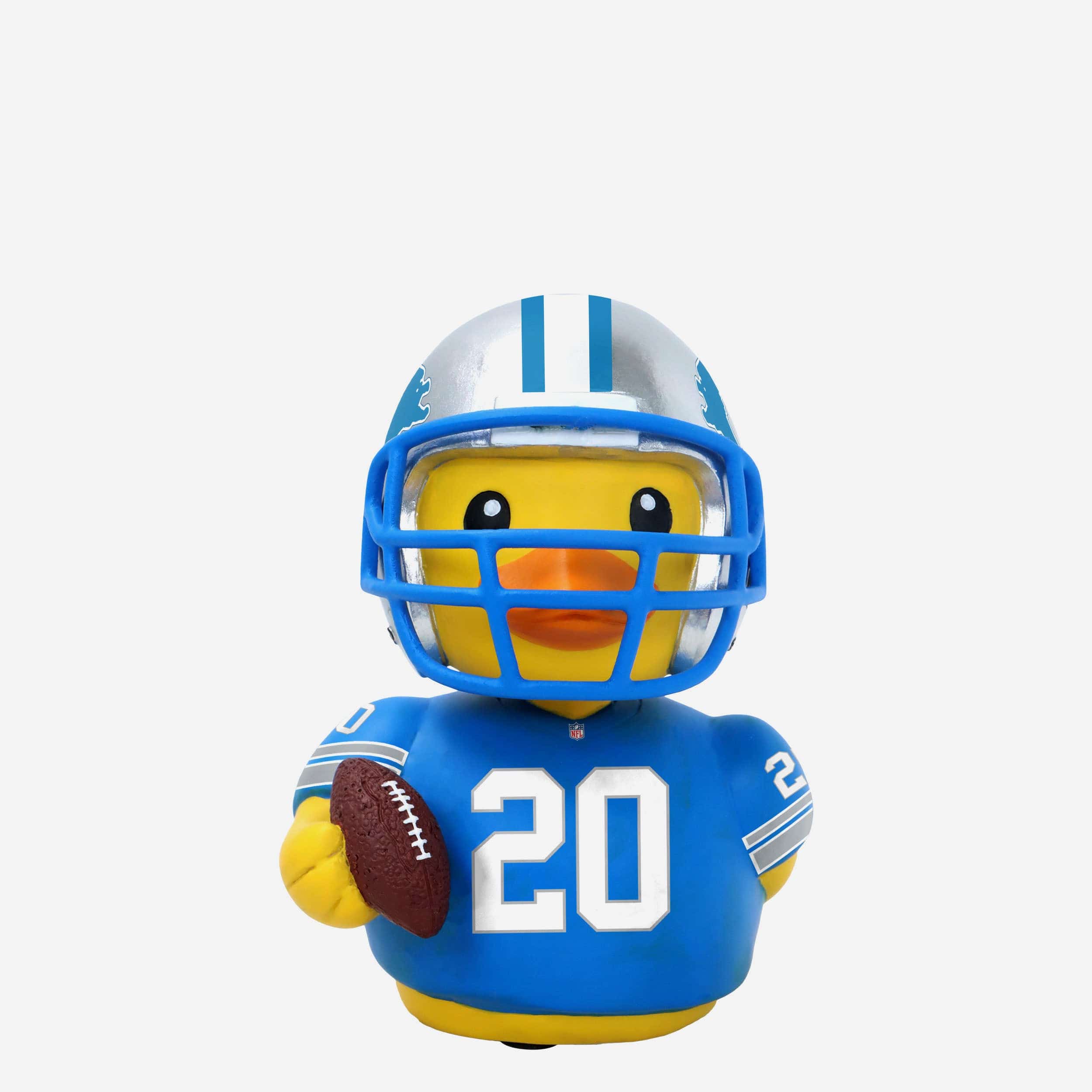 Barry Sanders Detroit Lions Player Bobble Duck Mini Bobblehead