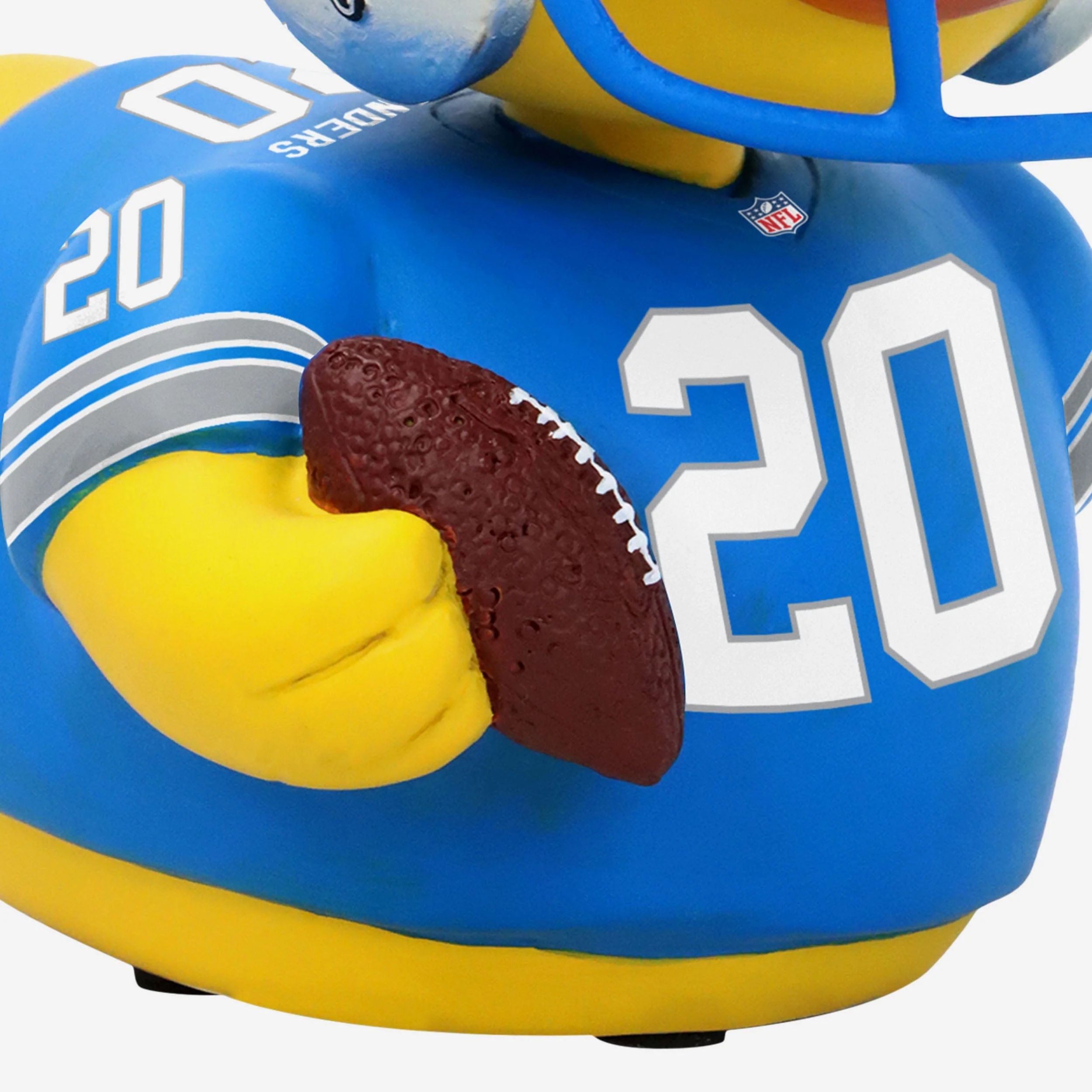 Barry Sanders Detroit Lions Player Bobble Duck Mini Bobblehead - Image 3