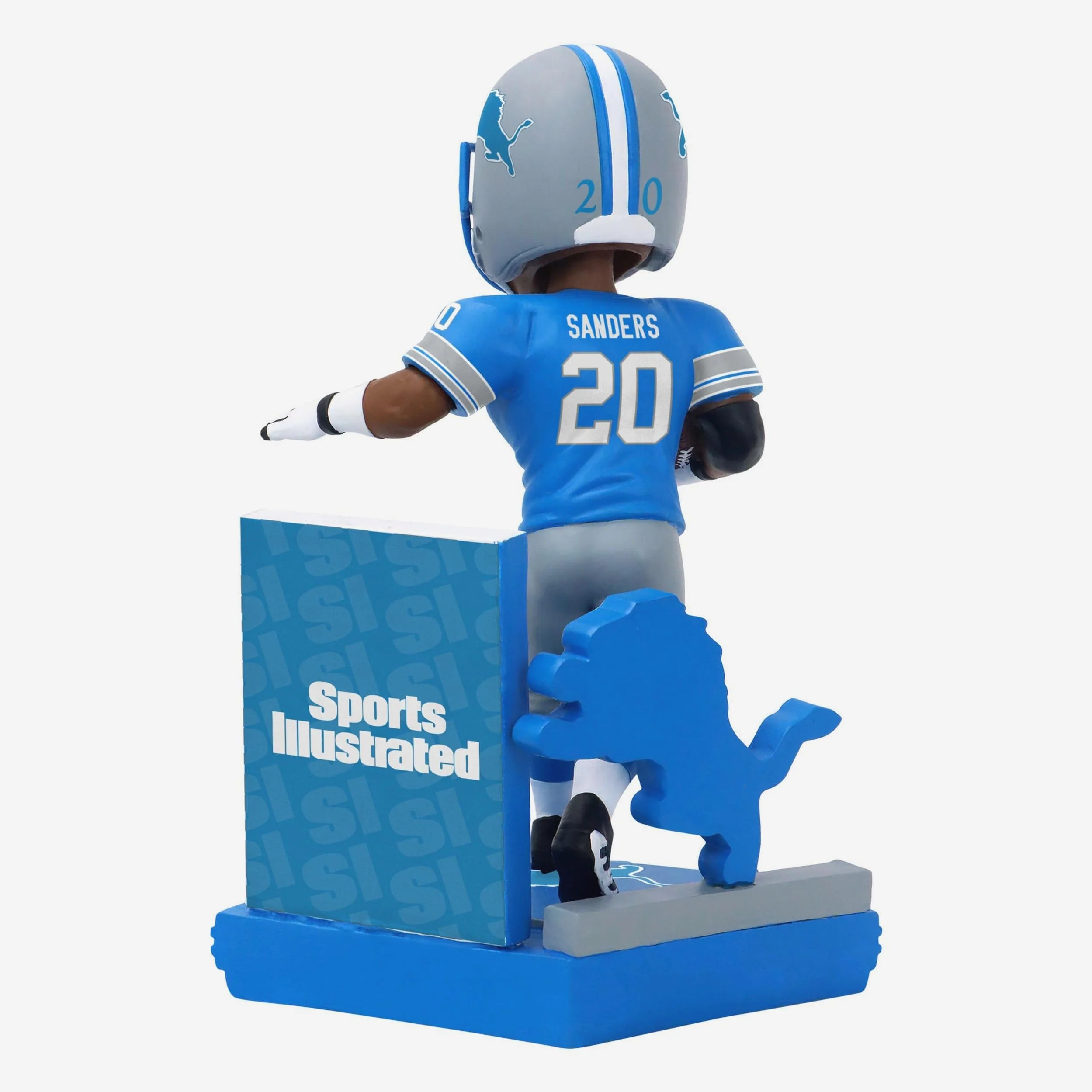 Barry Sanders Detroit Lions Pride of the Lions Sports Illustrated Cover Bobblehead - Image 7