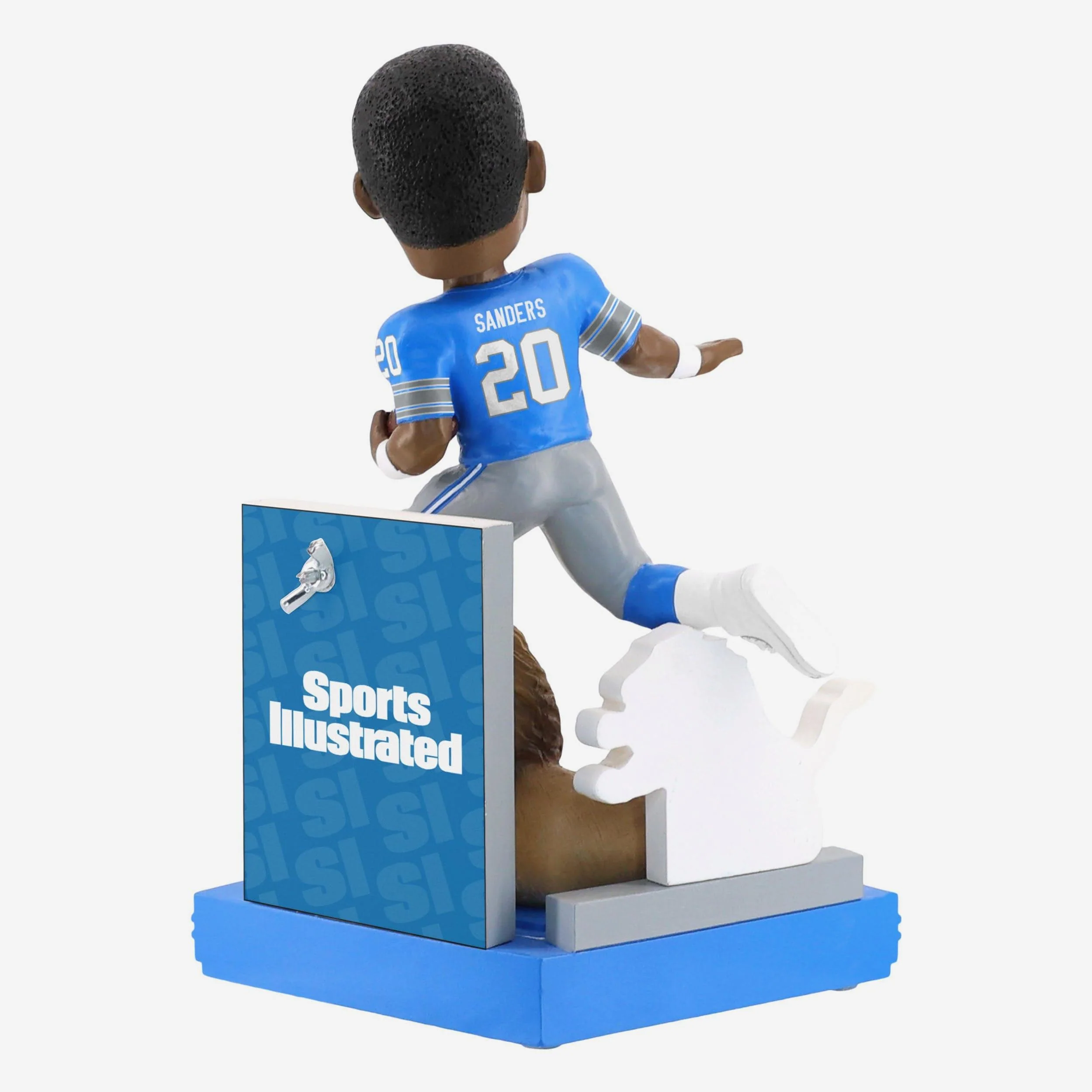 Barry Sanders Detroit Lions Pride of the Lions Sports Illustrated Kids Cover Bobblehead - Image 6