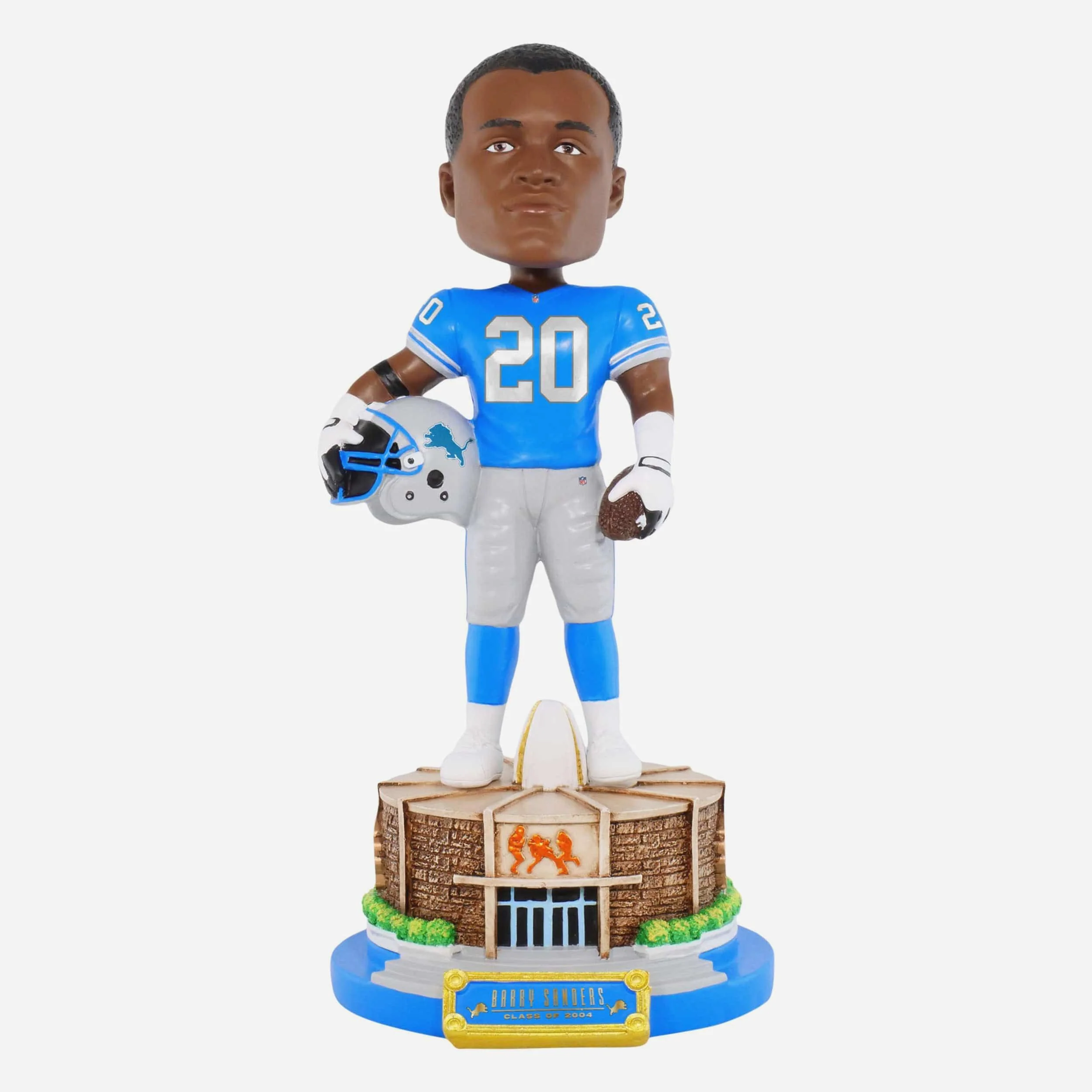 Barry Sanders Detroit Lions Pro Football Hall of Fame Bobblehead