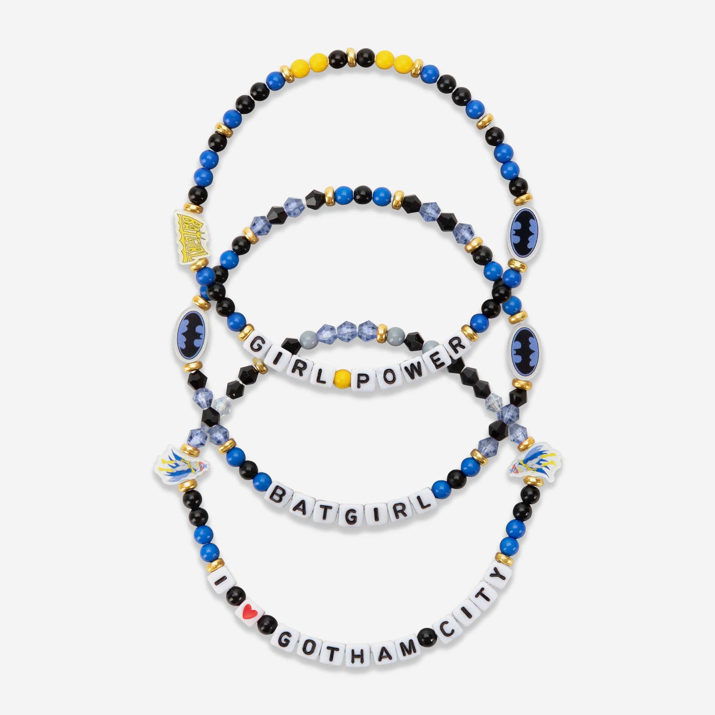 Batgirl™ DC 3 Pack Friendship Bracelet