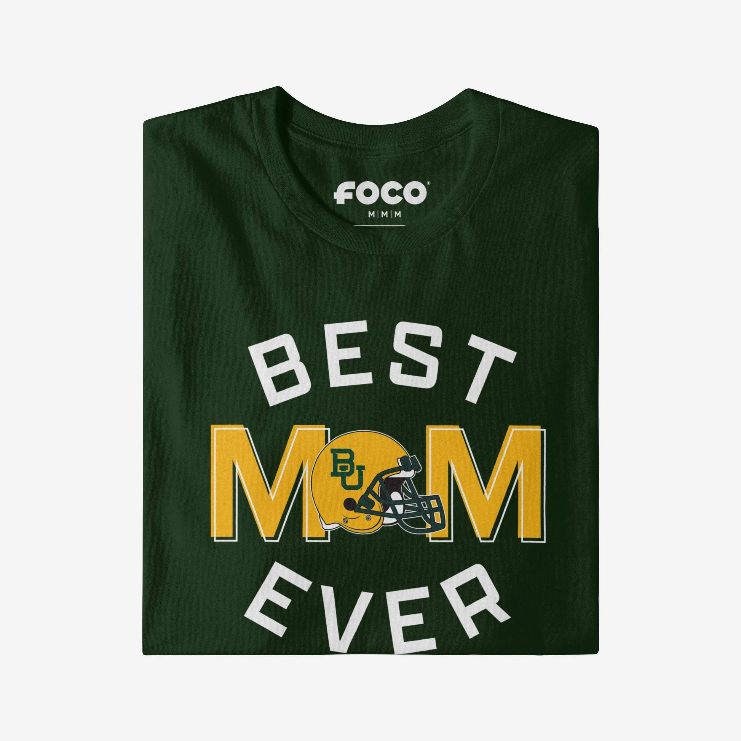 Baylor Bears Best Mom Ever Arched T-Shirt - Image 3