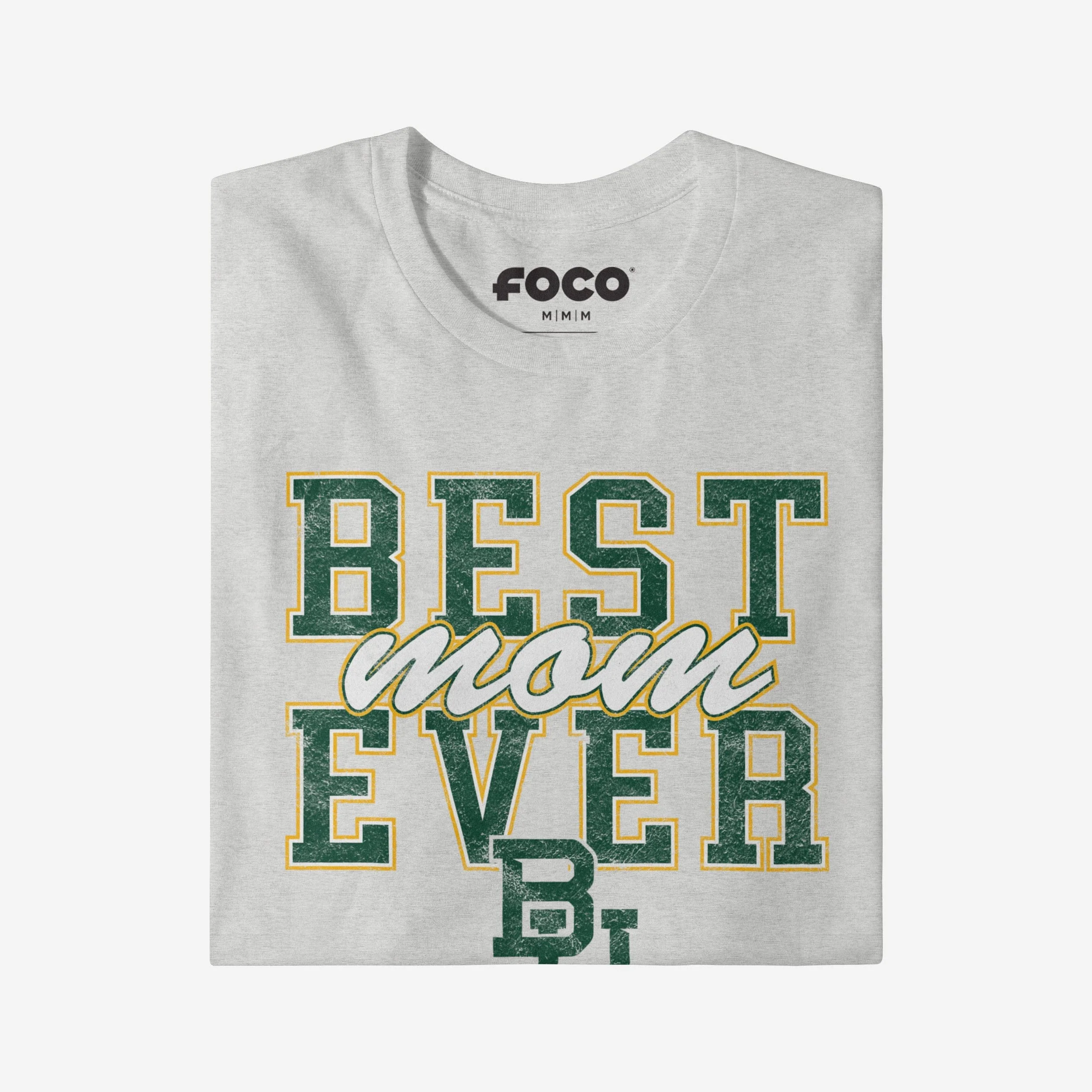 Baylor Bears Best Mom Ever Stacked T-Shirt - Image 3